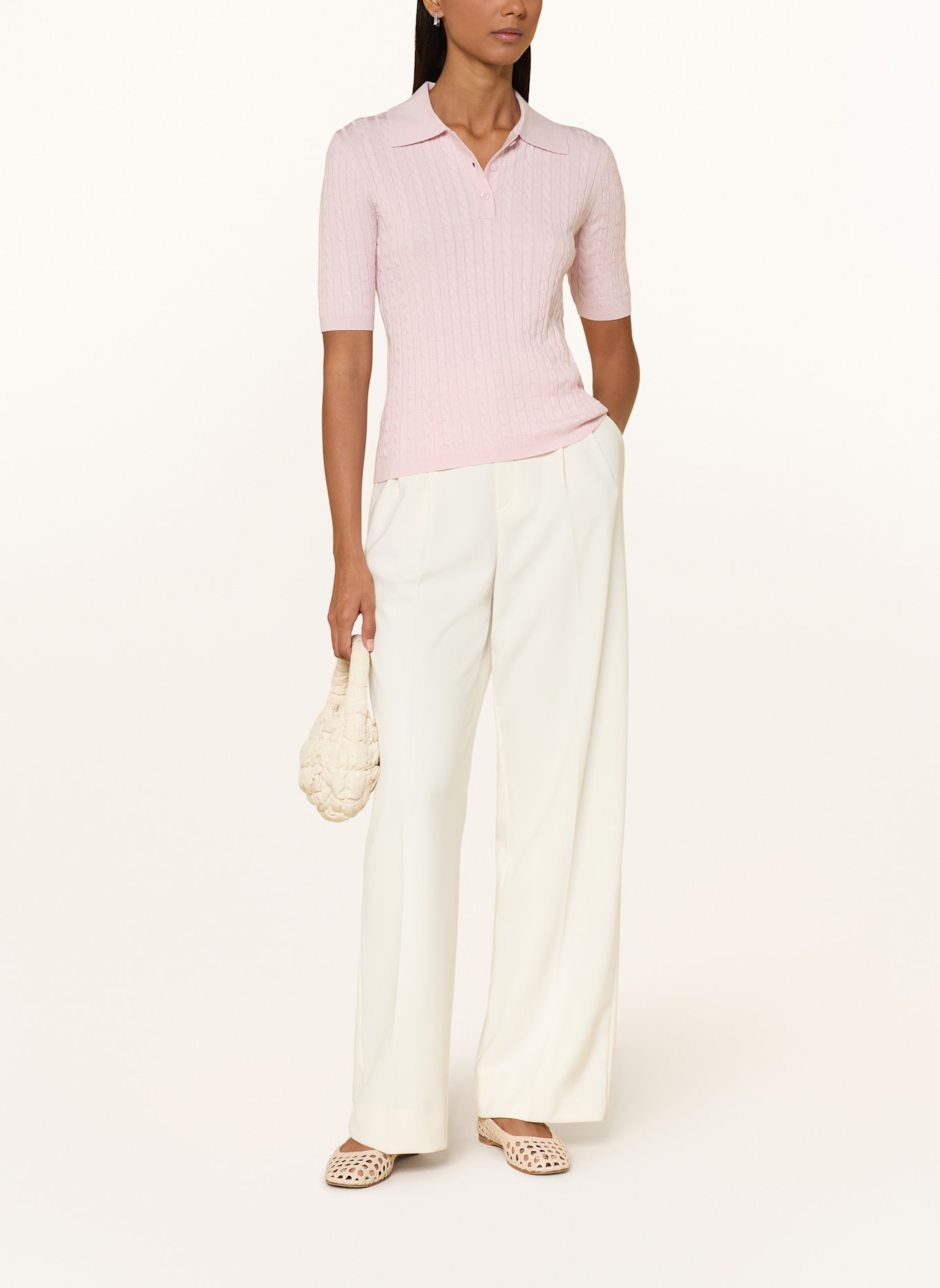 darling harbour Strick-Poloshirt: HELLROSA