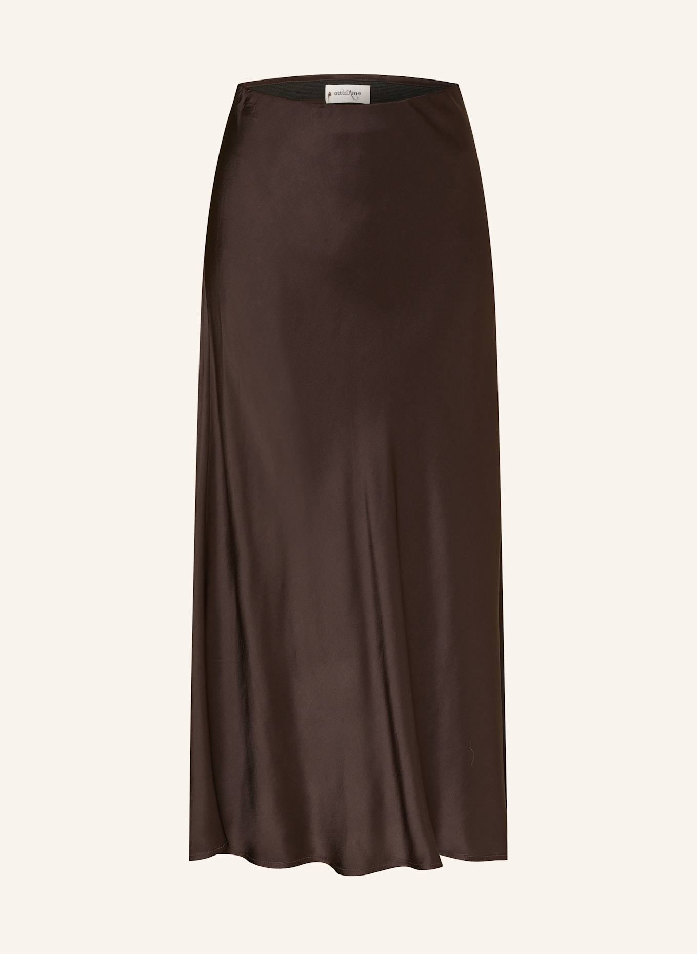 ottod'ame Jupe CHIARA: MARRON FONCÉ