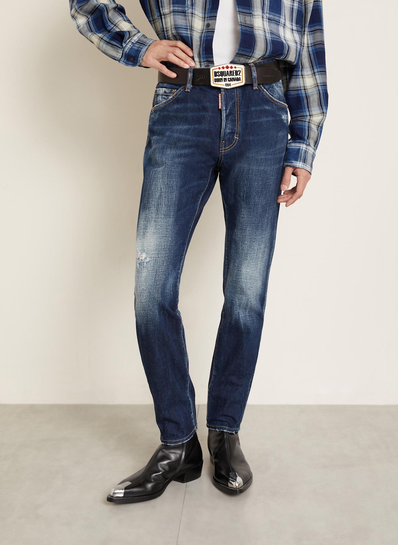 DSQUARED2 Jeans COOL GUY JEAN Slim Fit: 470 NAVY BLUE