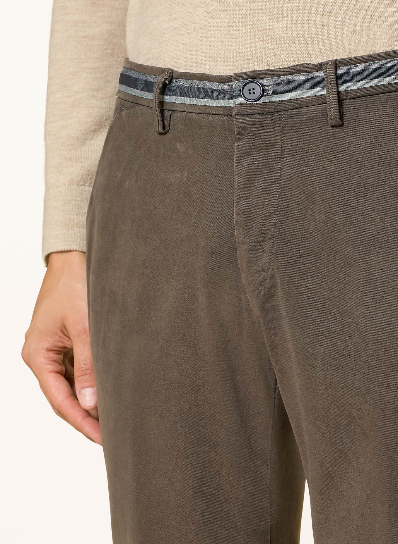 MASON'S Chino Extra Slim Fit: OLIV