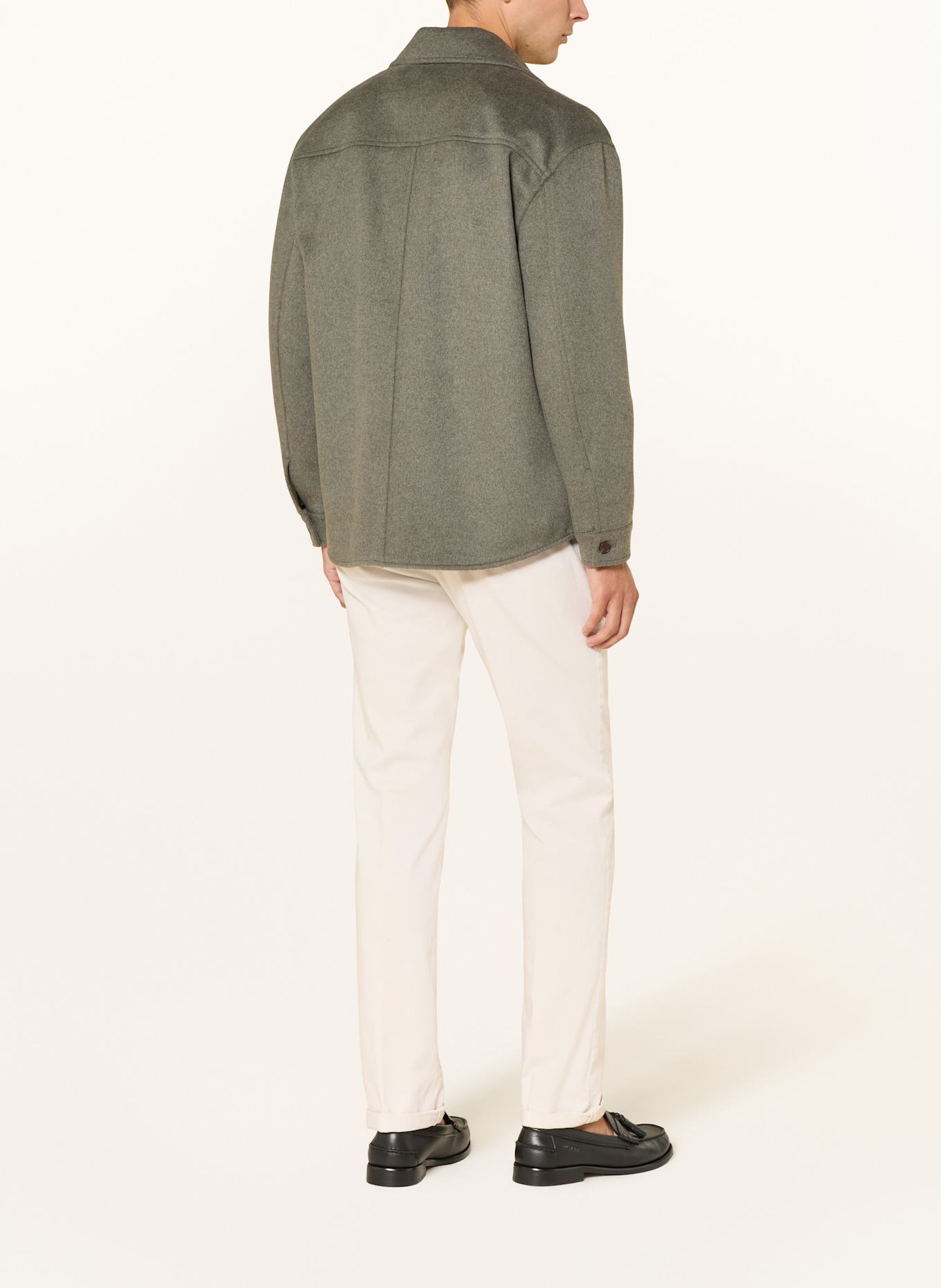 MASON'S Chinosy extra slim fit: BIAŁY