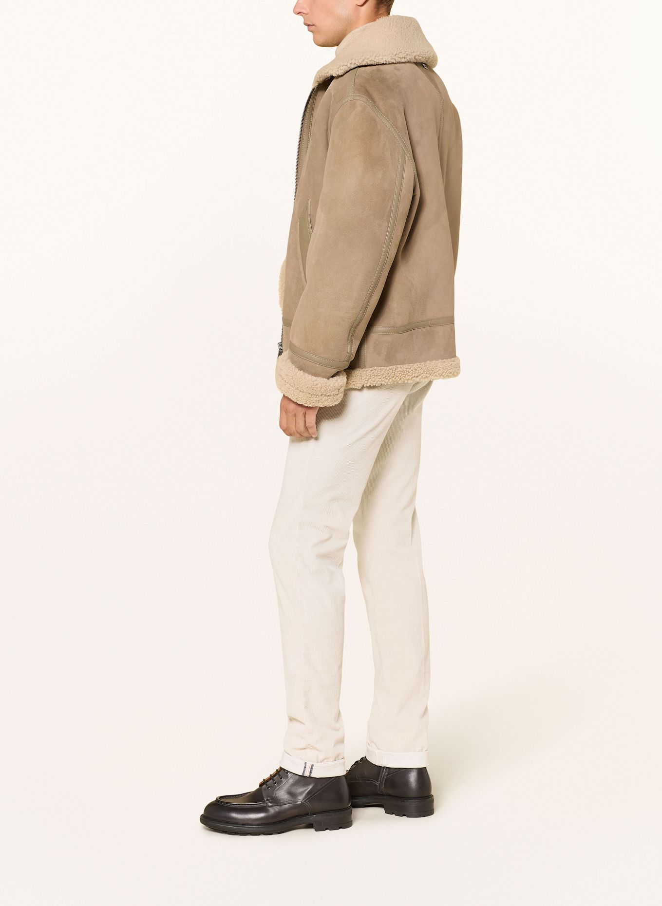 MASON'S Cordchino Extra Slim Fit: WEISS