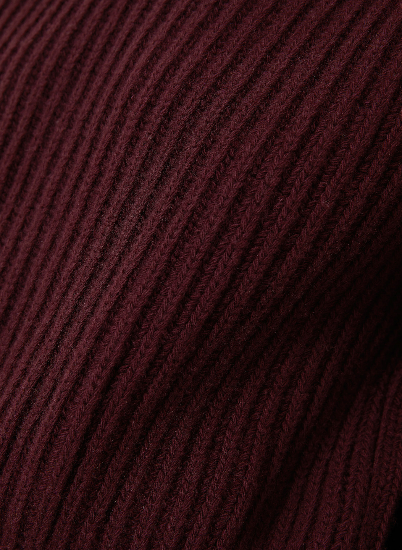 VICTORIA BECKHAM Pullover mit Cashmere: DUNKELROT