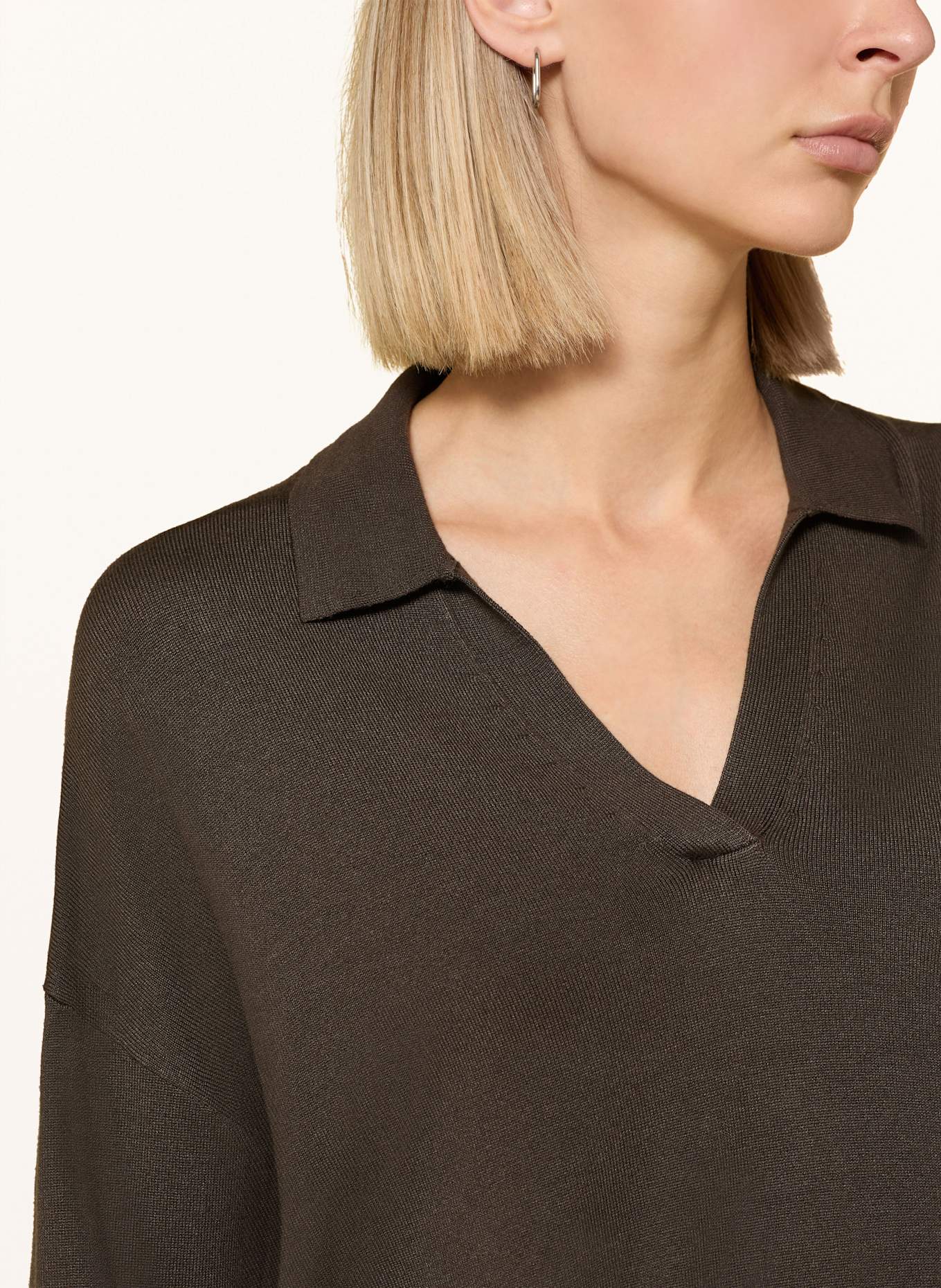 comma Pullover: KHAKI