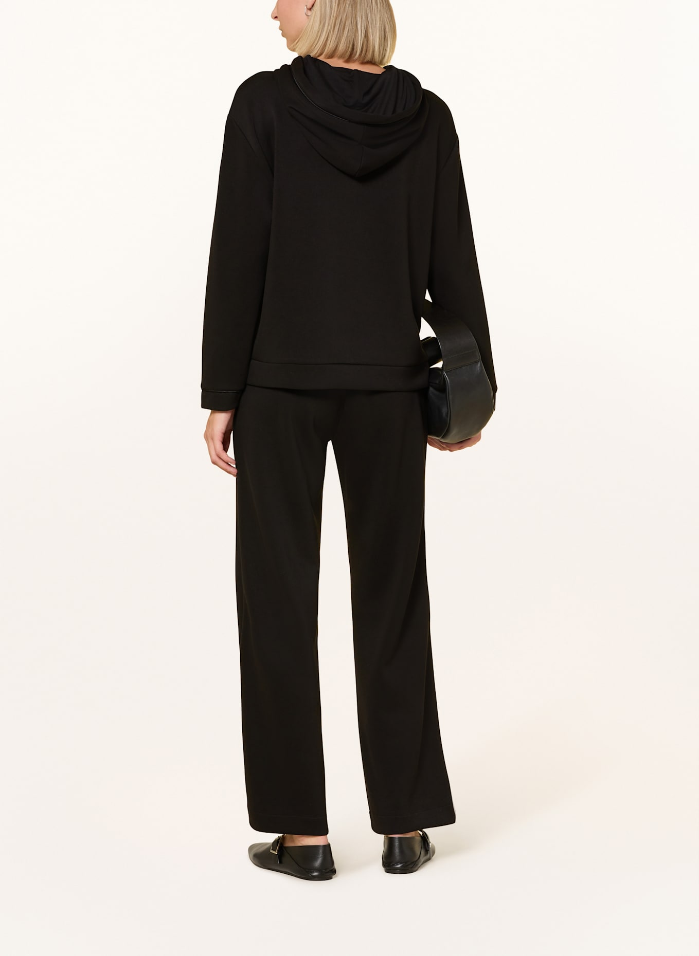 comma Marlenehose: SCHWARZ