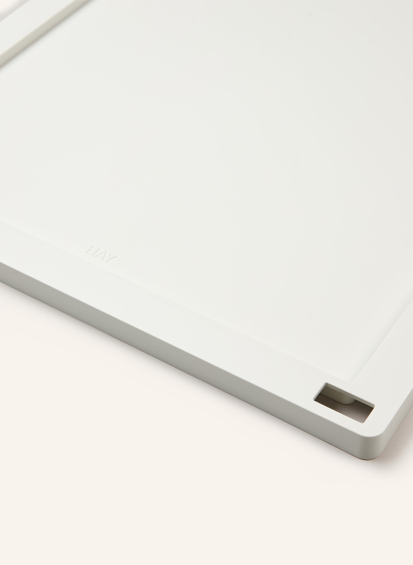 HAY Deckel für Aufbewahrungsboxen COLOUR CRATE LARGE: ECRU