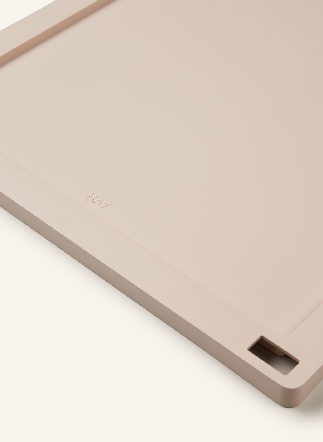 HAY Deckel für Aufbewahrungsboxen COLOUR CRATE LARGE: HELLROSA