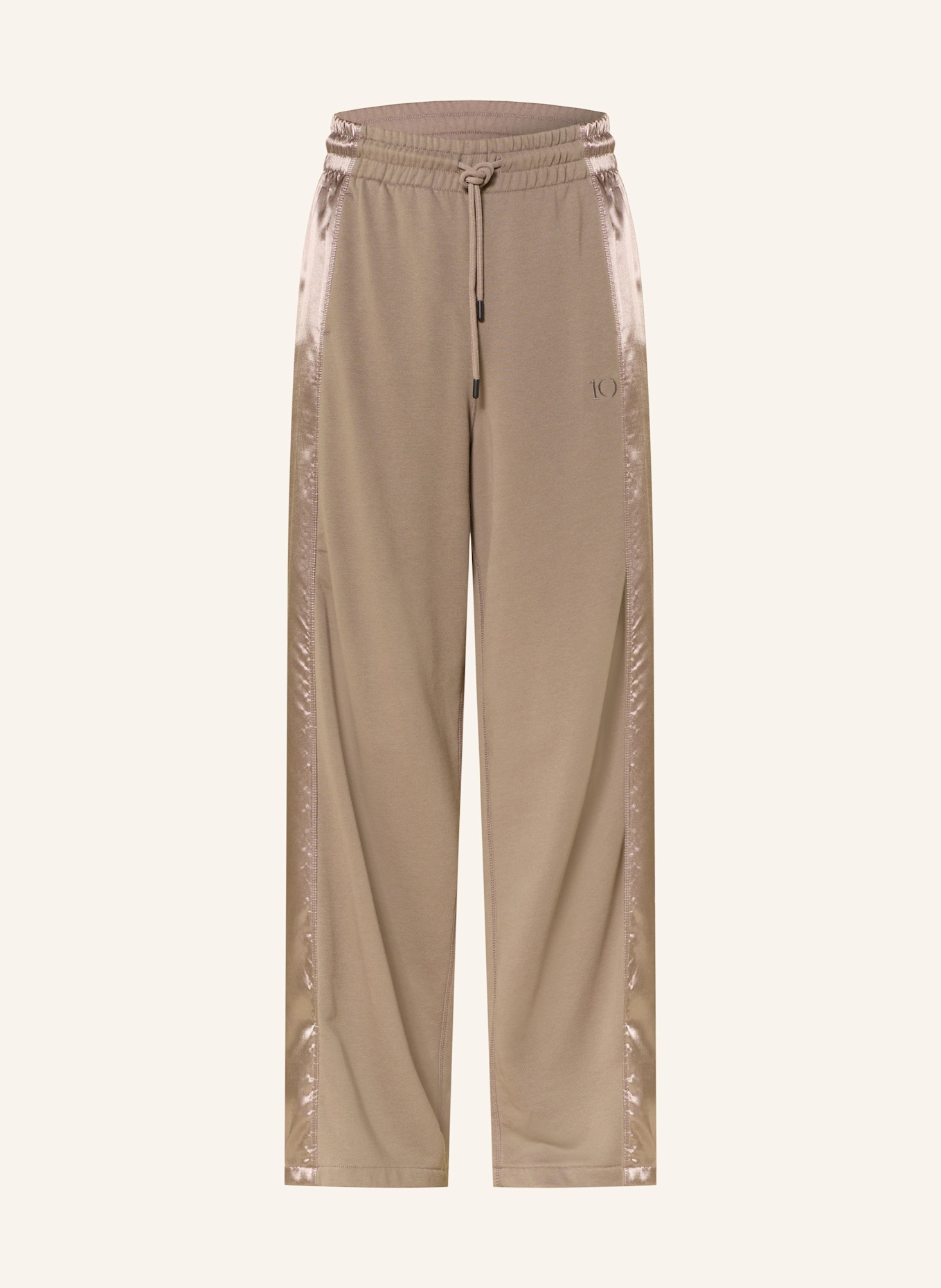 10DAYS Sweatpants: TAUPE