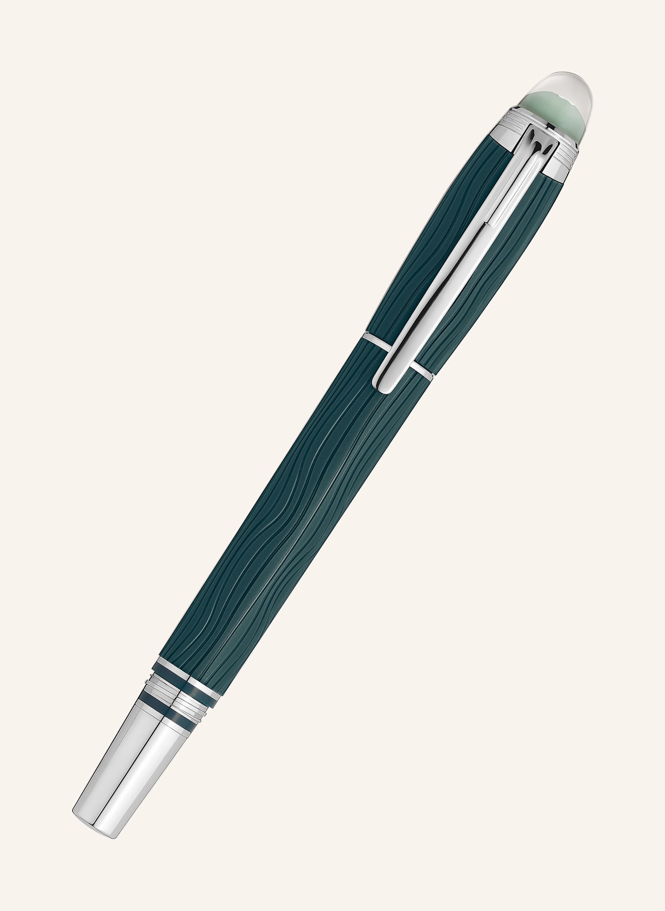MONTBLANC Füllfederhalter STARWALKER POLARGREEN: GRÜN / SILBER