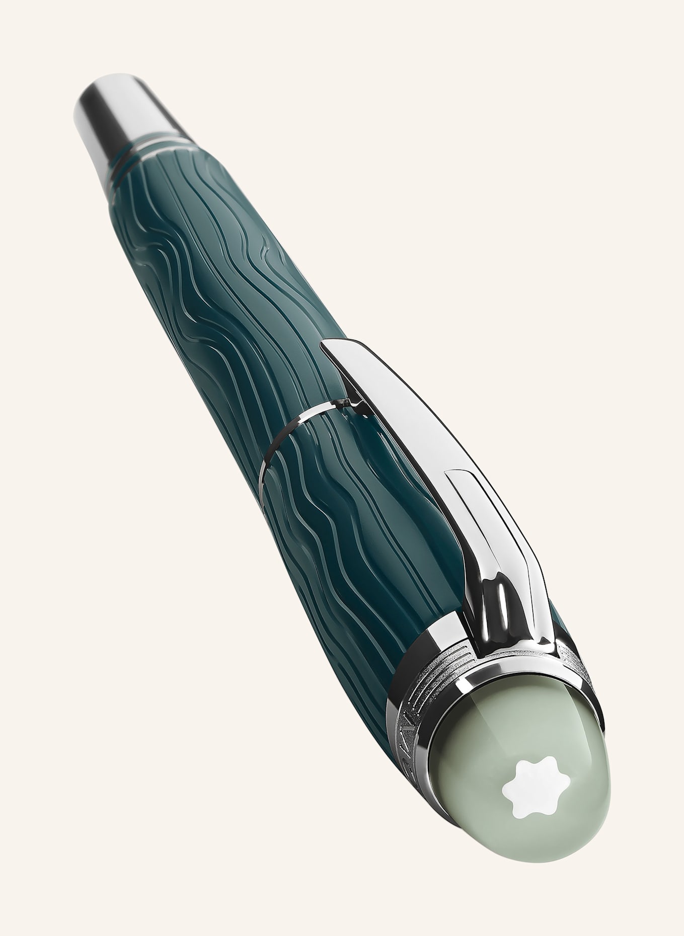 MONTBLANC Füllfederhalter STARWALKER POLARGREEN: GRÜN / SILBER
