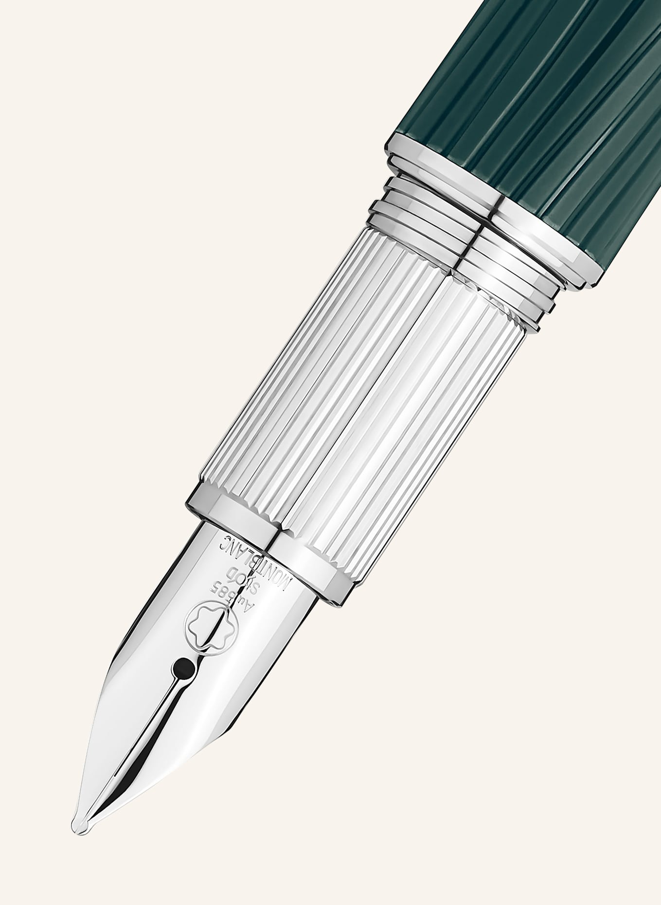 MONTBLANC Füllfederhalter STARWALKER POLARGREEN: GRÜN / SILBER