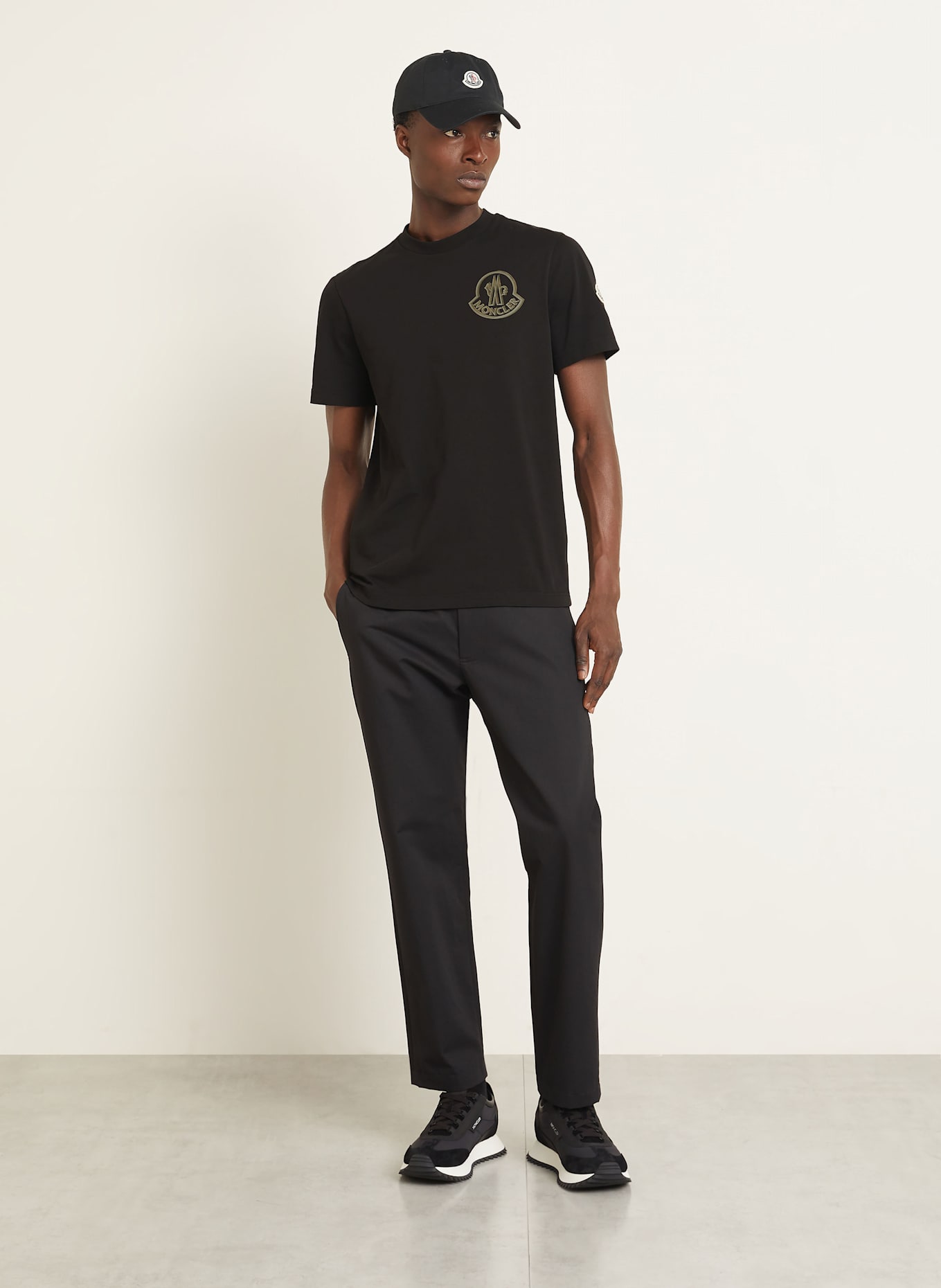 MONCLER T-Shirt: SCHWARZ