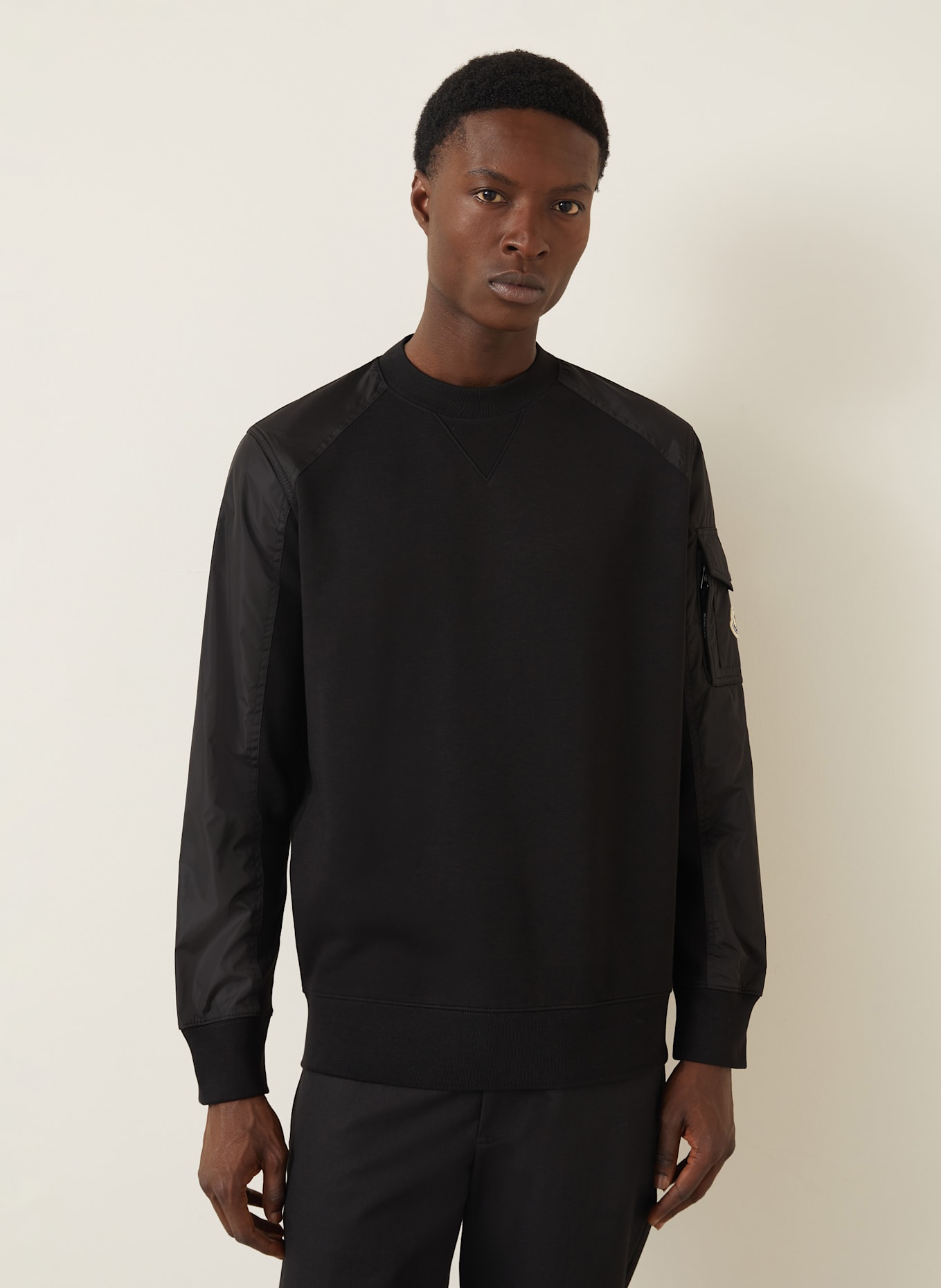 MONCLER Sweatshirt: BLACK