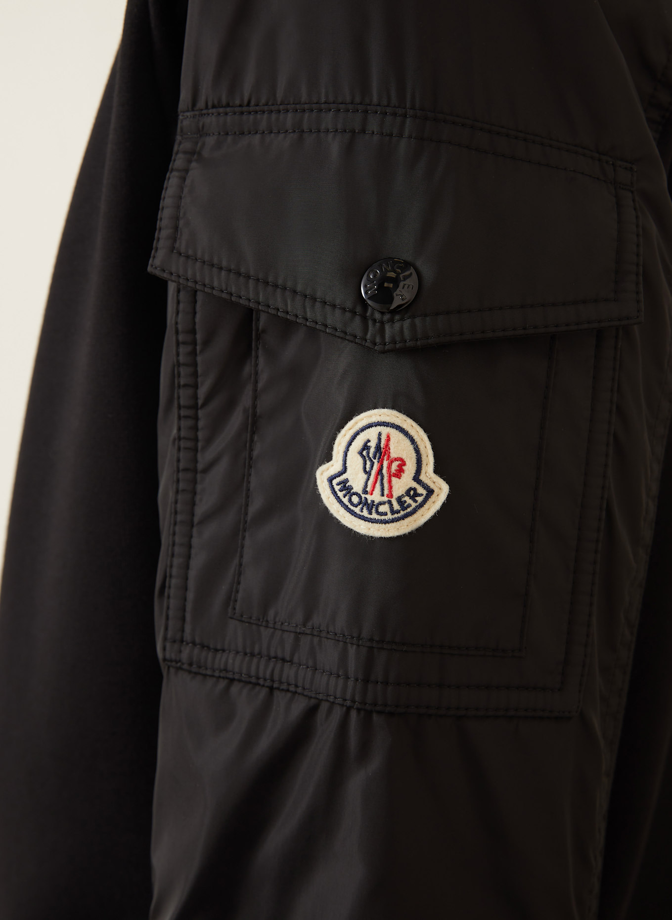 MONCLER Sweatshirt: BLACK