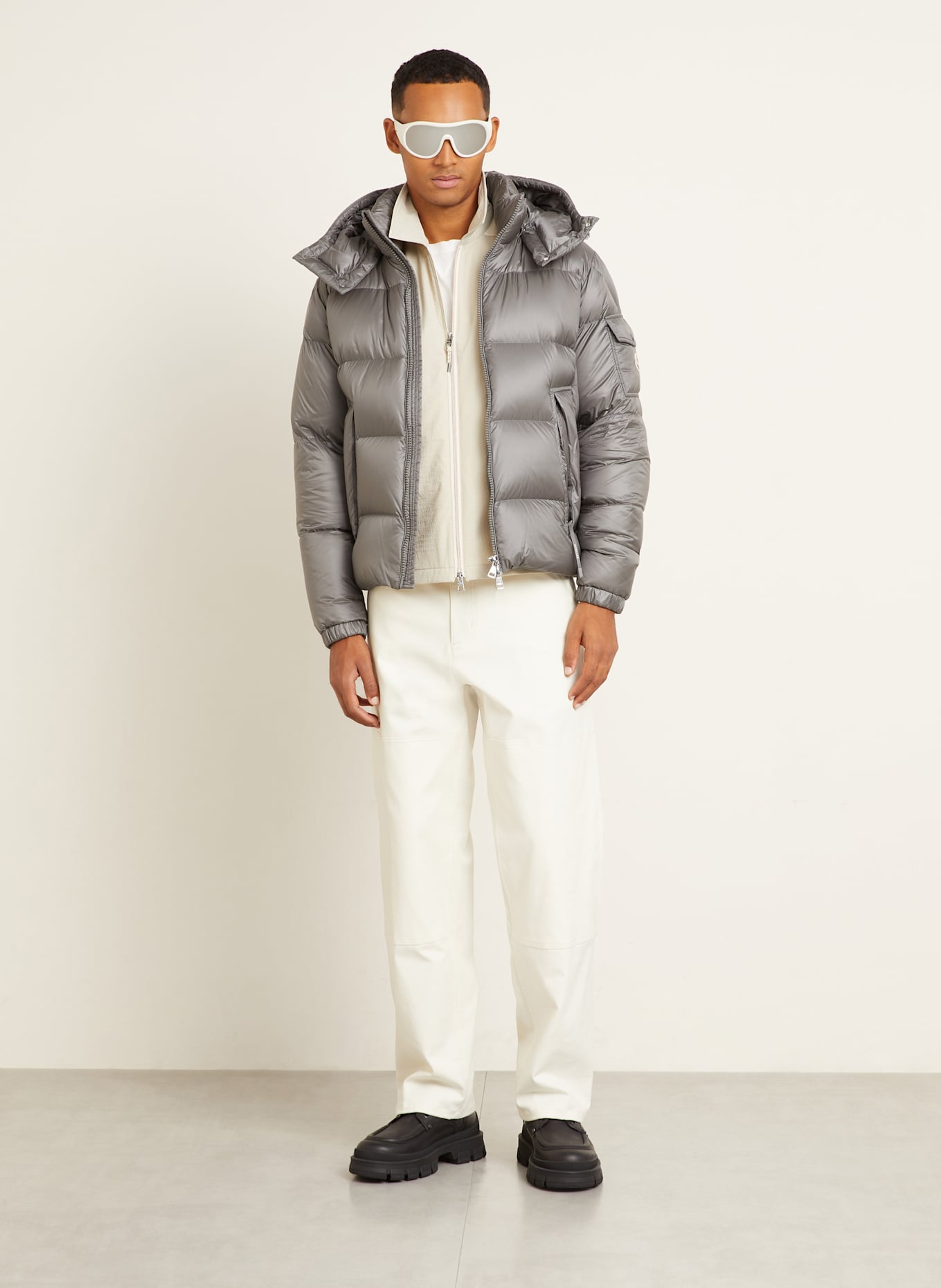 MONCLER Daunenjacke COUYERE: GRAU