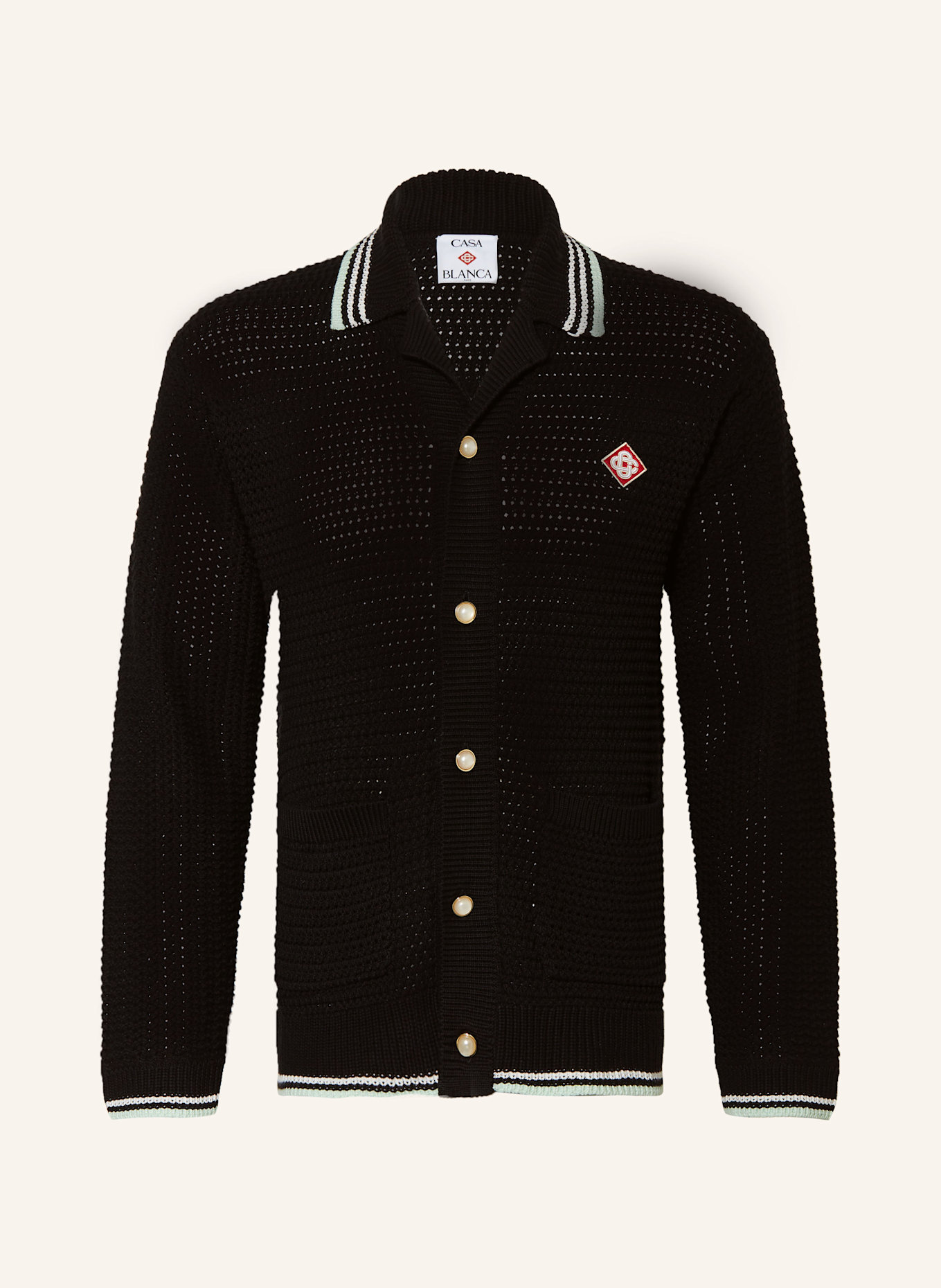 Casablanca Strickjacke: SCHWARZ