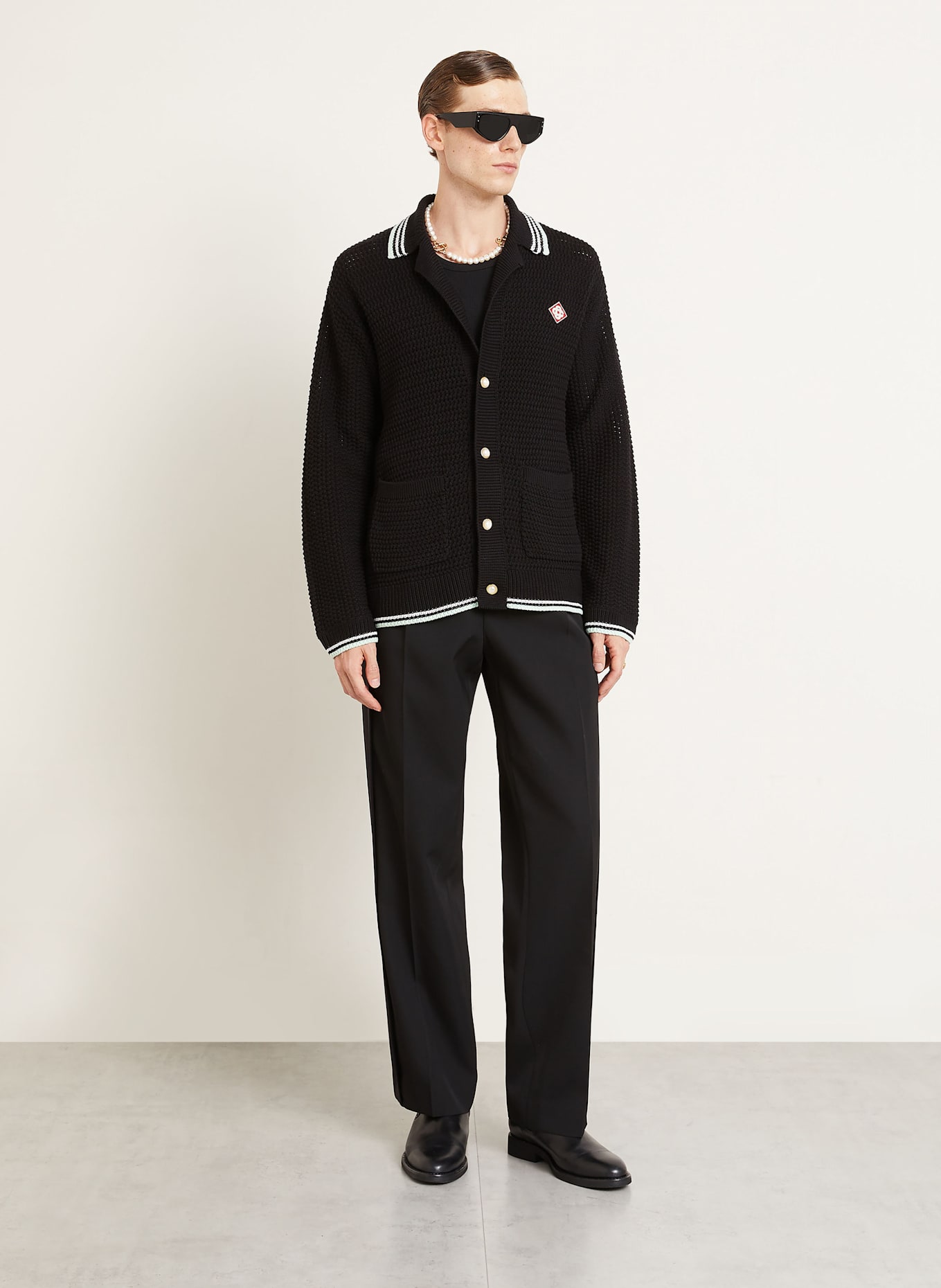 Casablanca Strickjacke: SCHWARZ