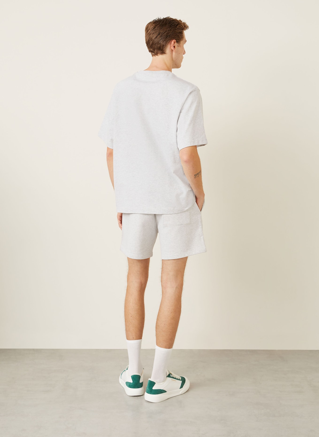 Casablanca Oversized-Shirt: HELLGRAU