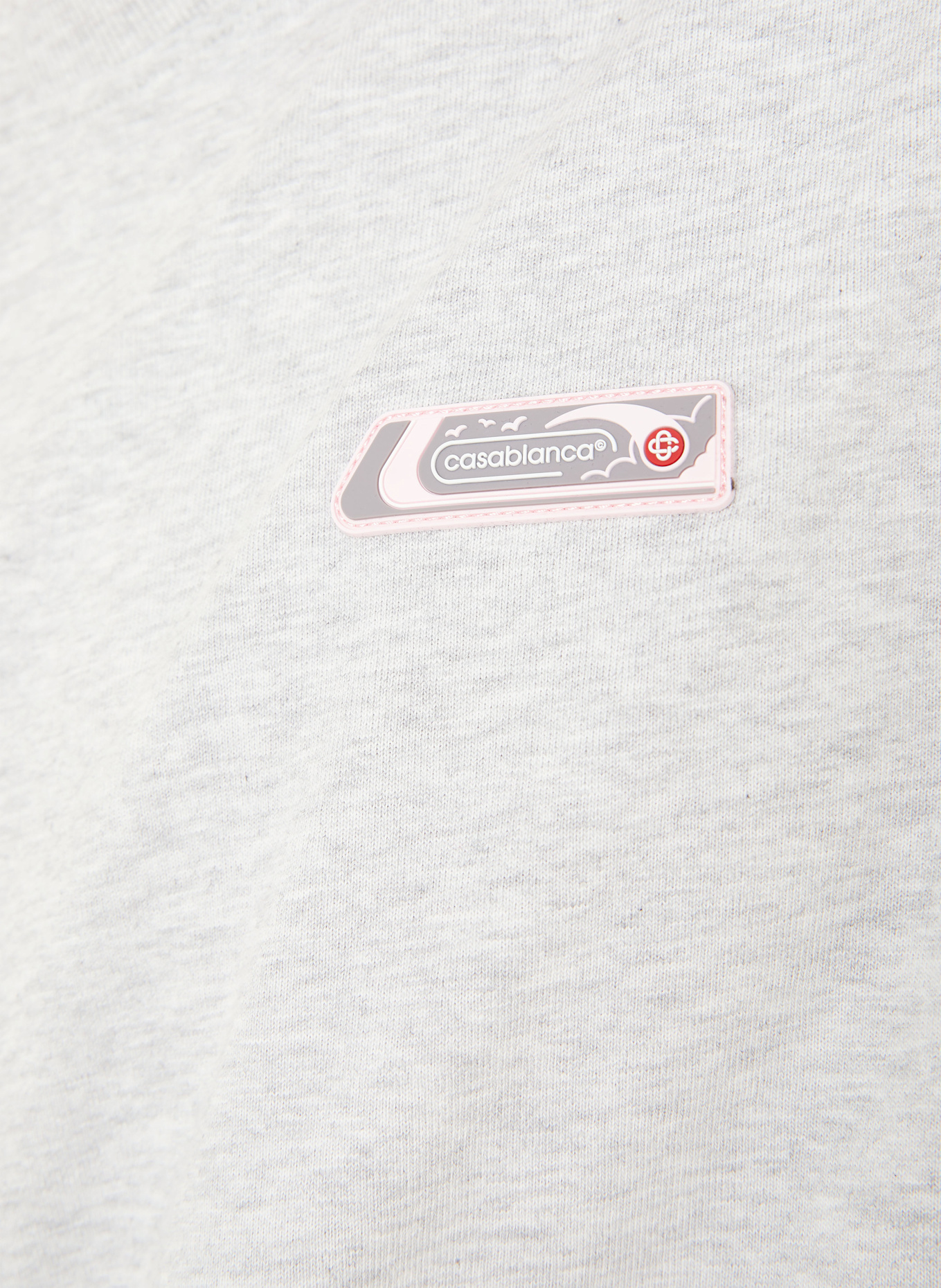 Casablanca Oversized-Shirt: HELLGRAU