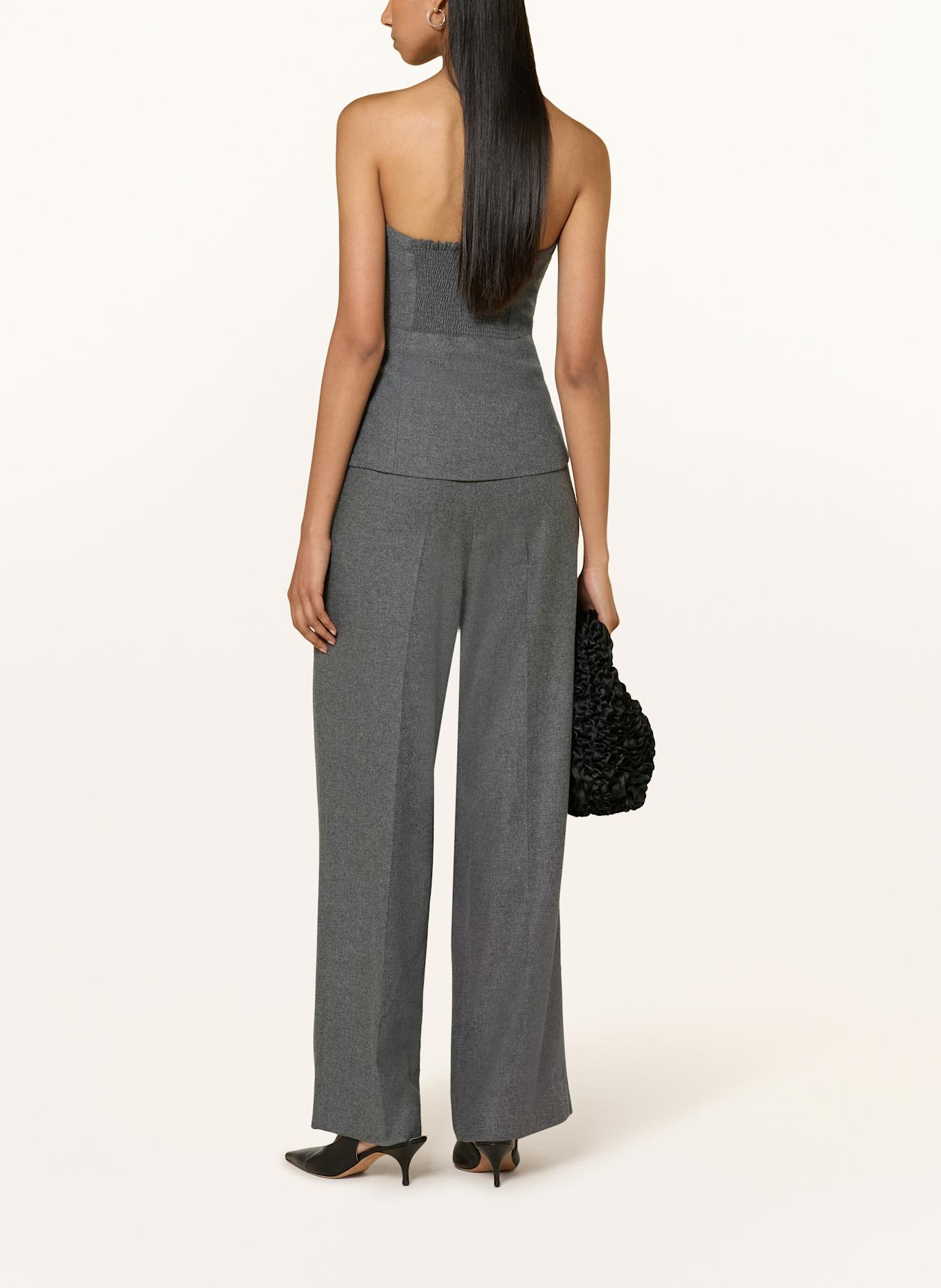 Rich & Royal Off-Shoulder-Top: DUNKELGRAU