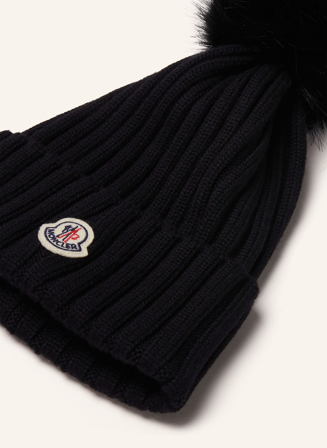 MONCLER Mütze: SCHWARZ