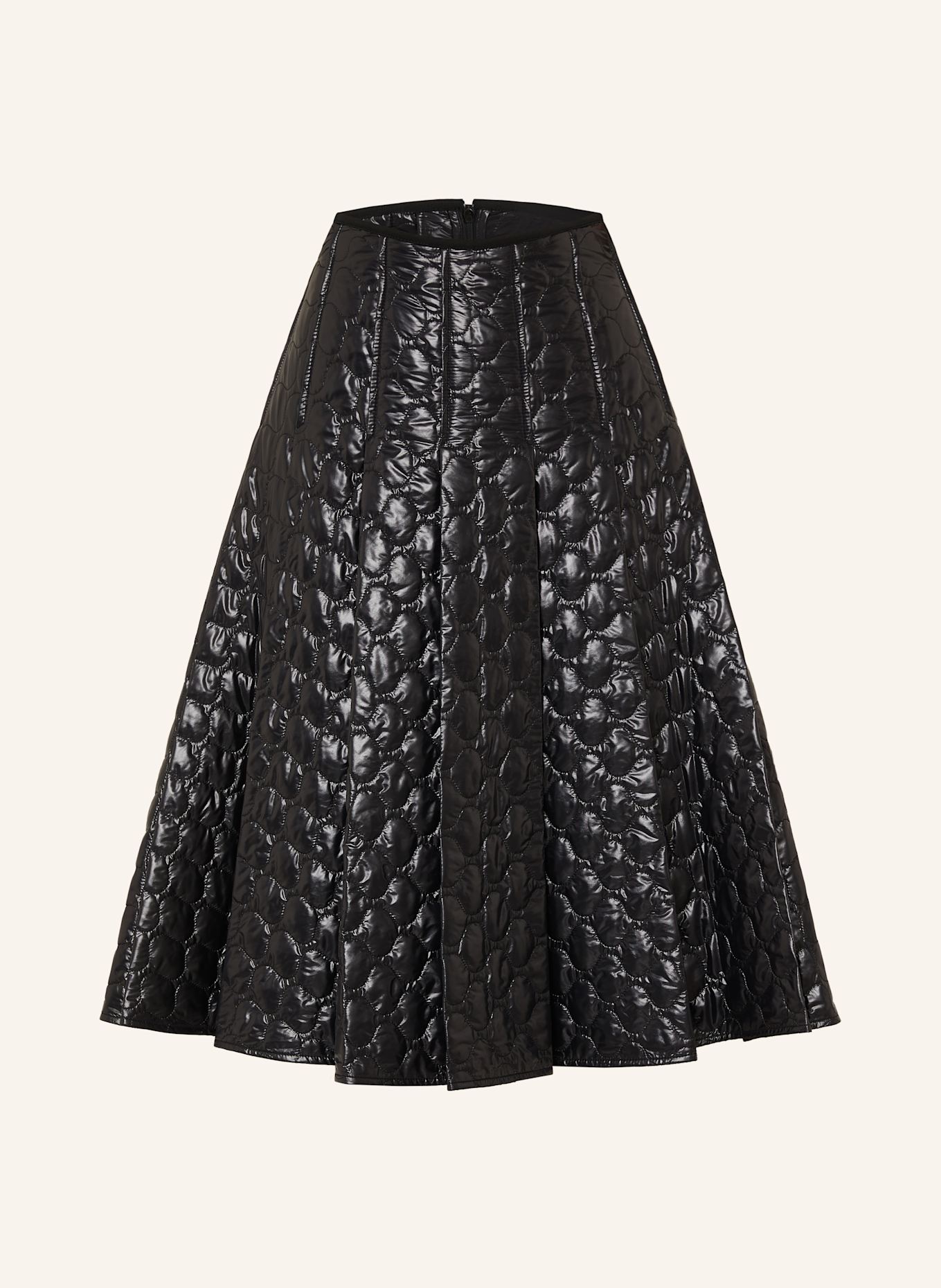 MONCLER Faltenrock: SCHWARZ