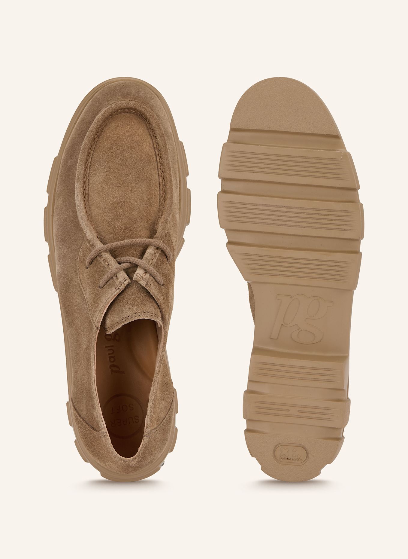 paul green Schnürer: BEIGE