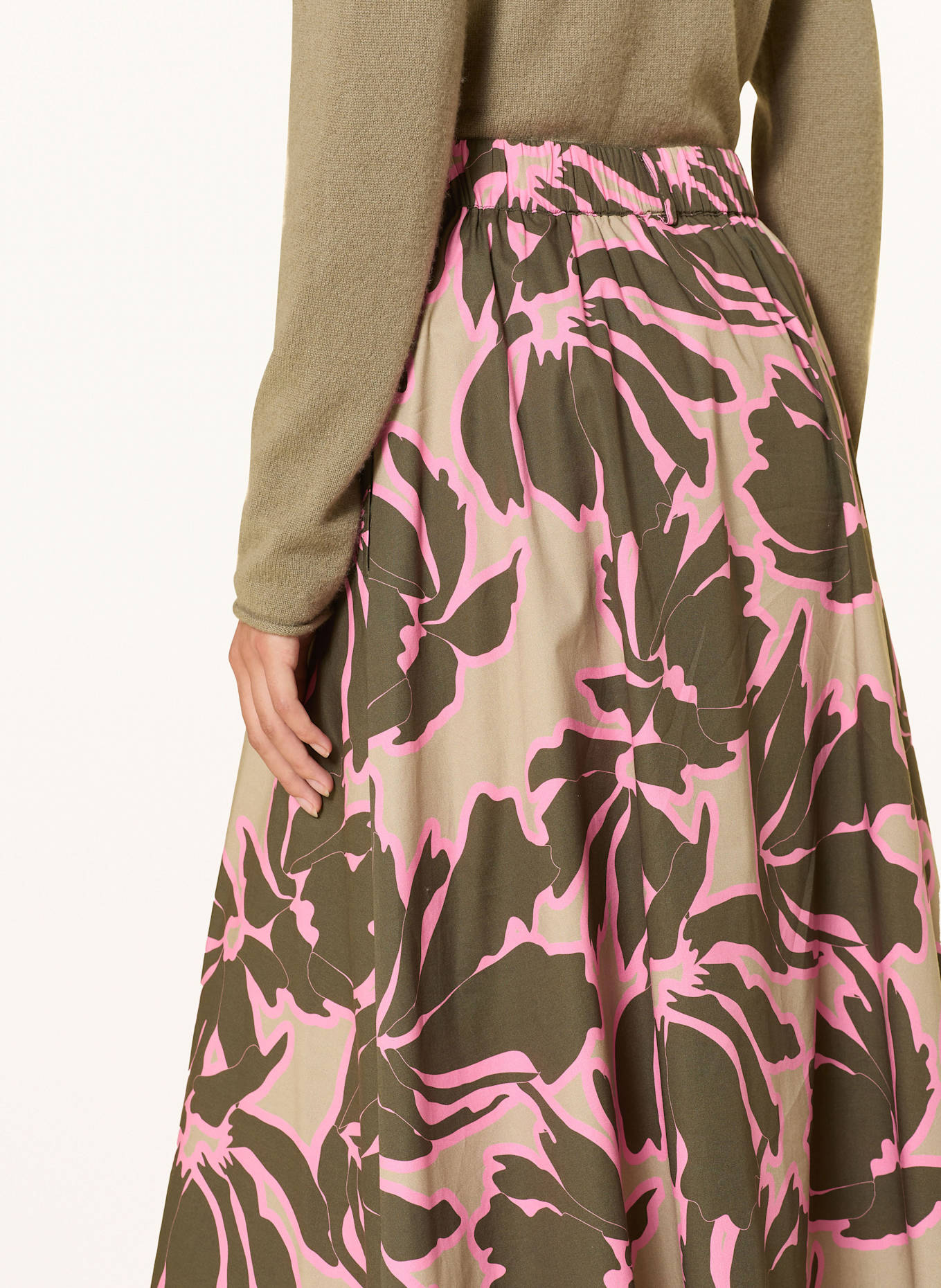 CATNOIR Rock: OLIV / DUNKELGRÜN / ROSA