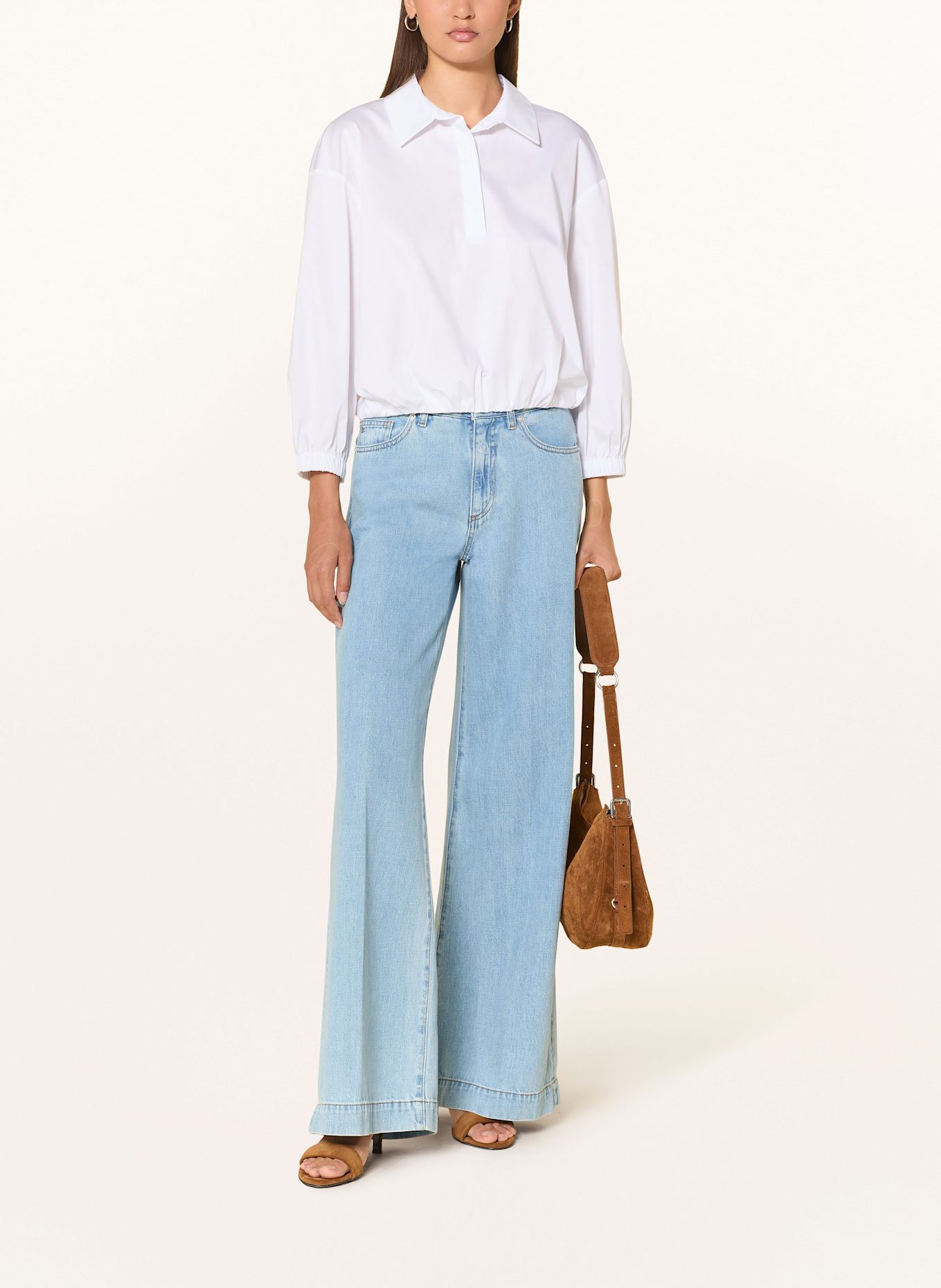 CATNOIR Shirt blouse: WHITE