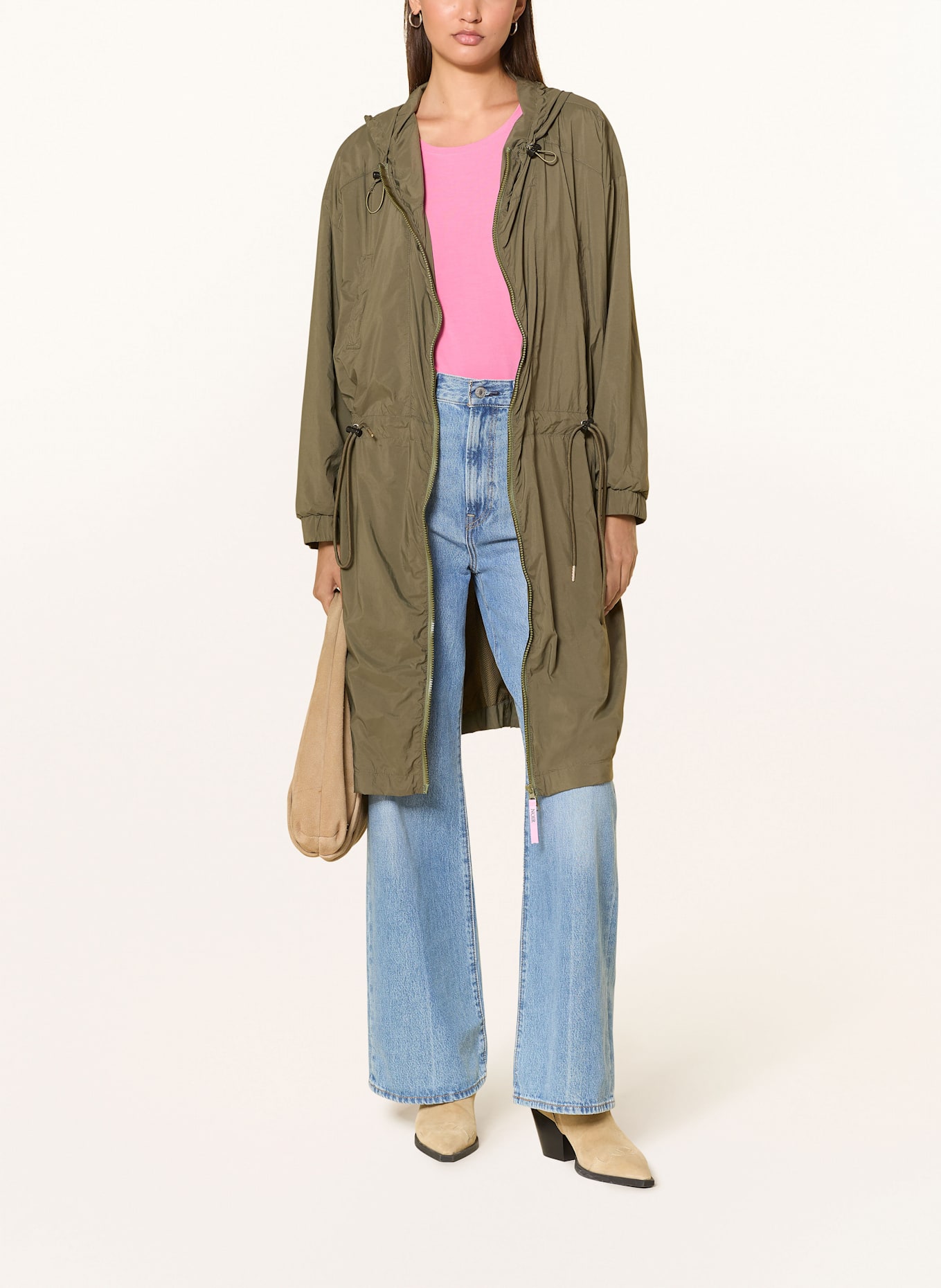 CATNOIR Parka: OLIVOVÁ