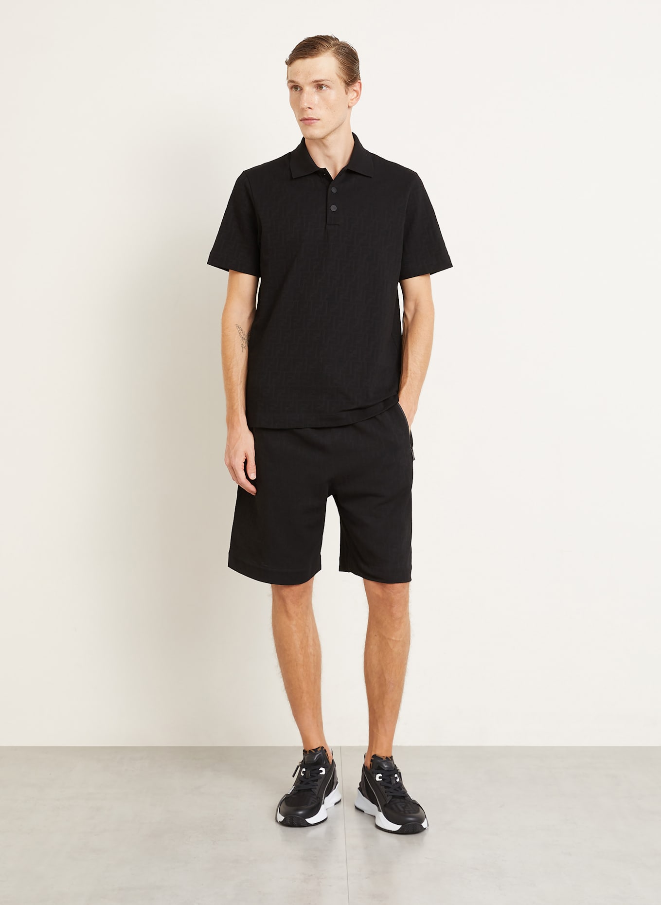 FENDI Shorts Regular Fit: SCHWARZ