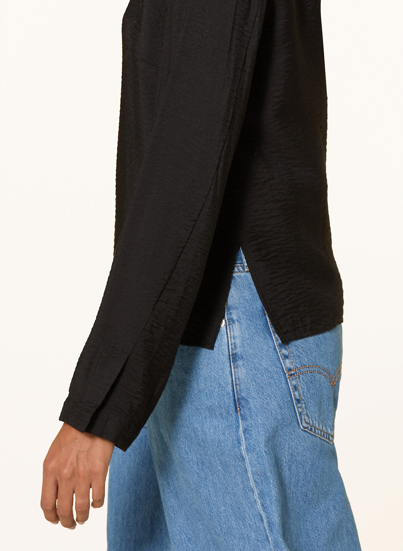 someday Bluse ZEUNARA: SCHWARZ