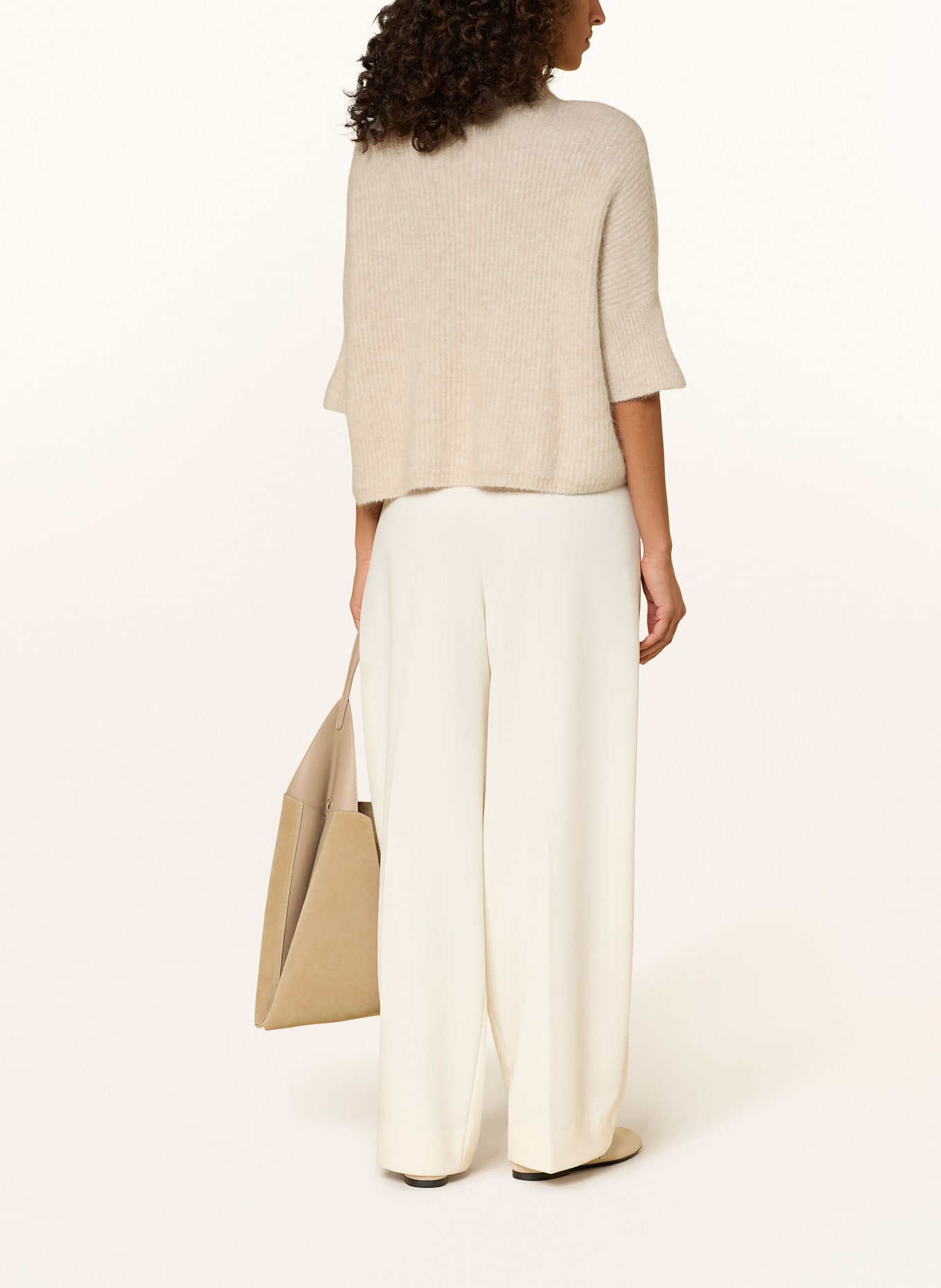 someday Pullover TALENE mit Alpaka: BEIGE