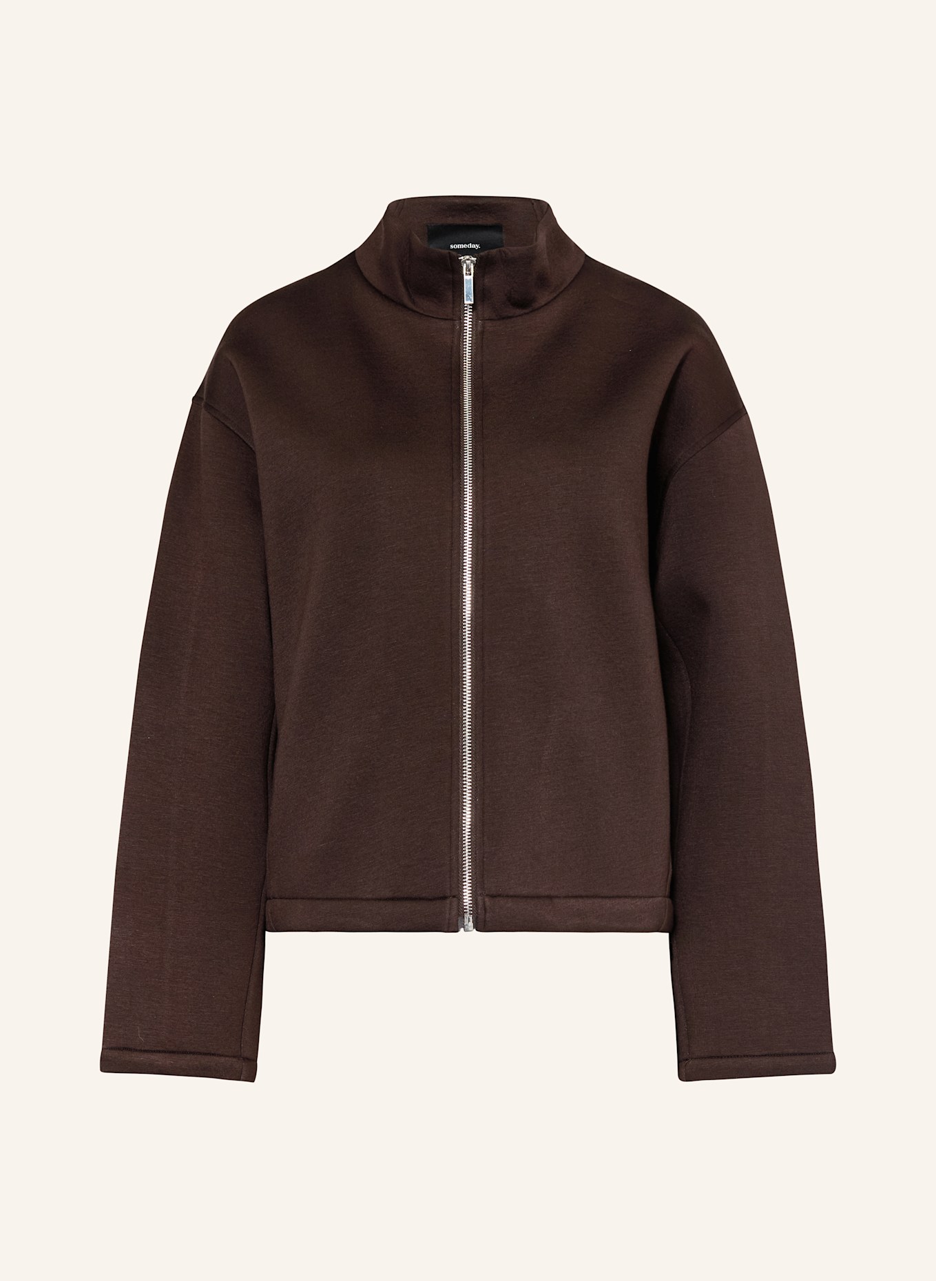 someday Sweatjacke UJOY: DUNKELBRAUN