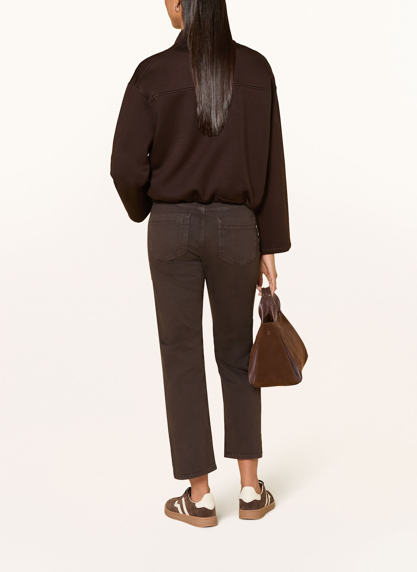 someday Sweatjacke UJOY: DUNKELBRAUN