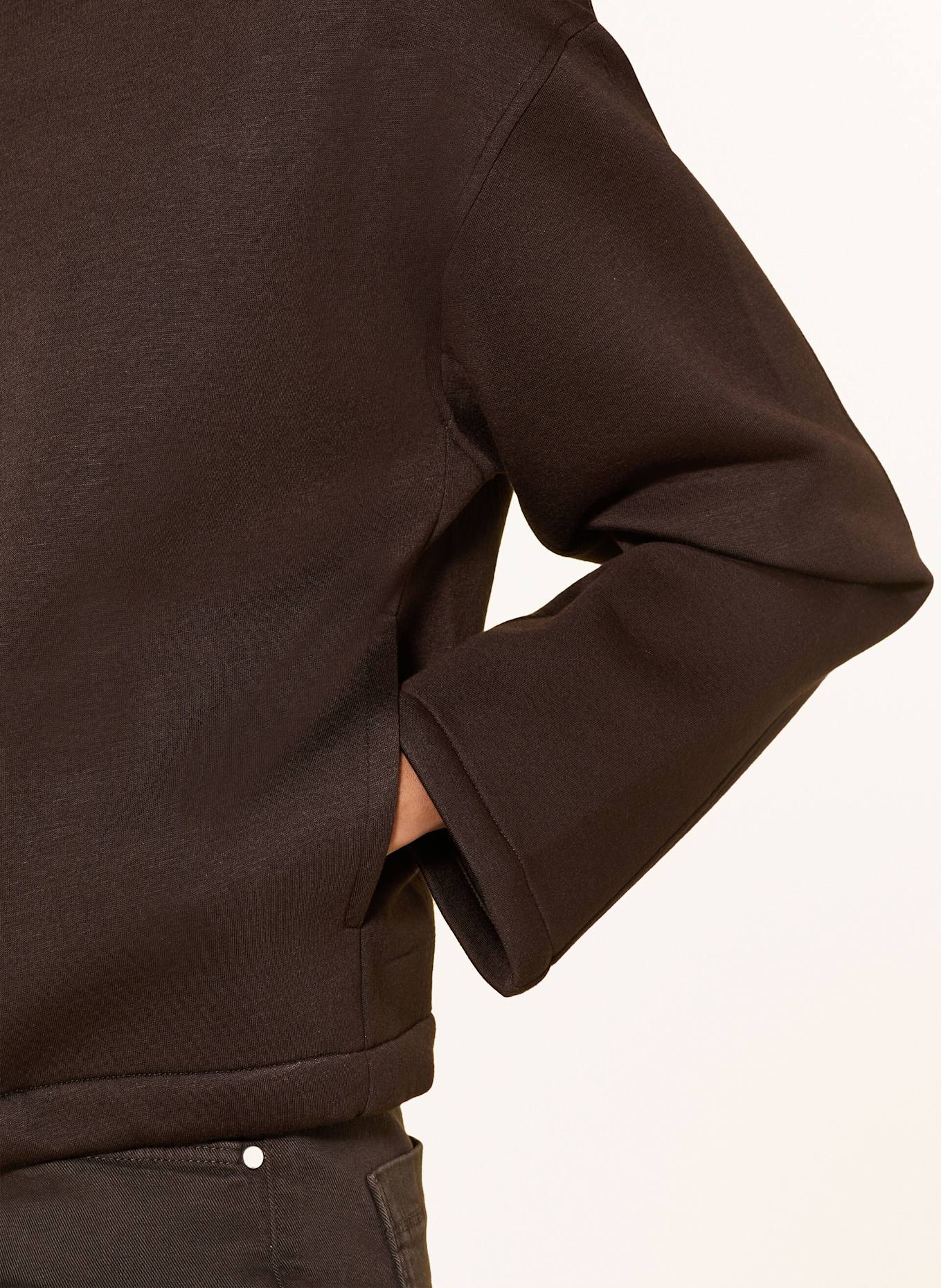 someday Sweatjacke UJOY: DUNKELBRAUN