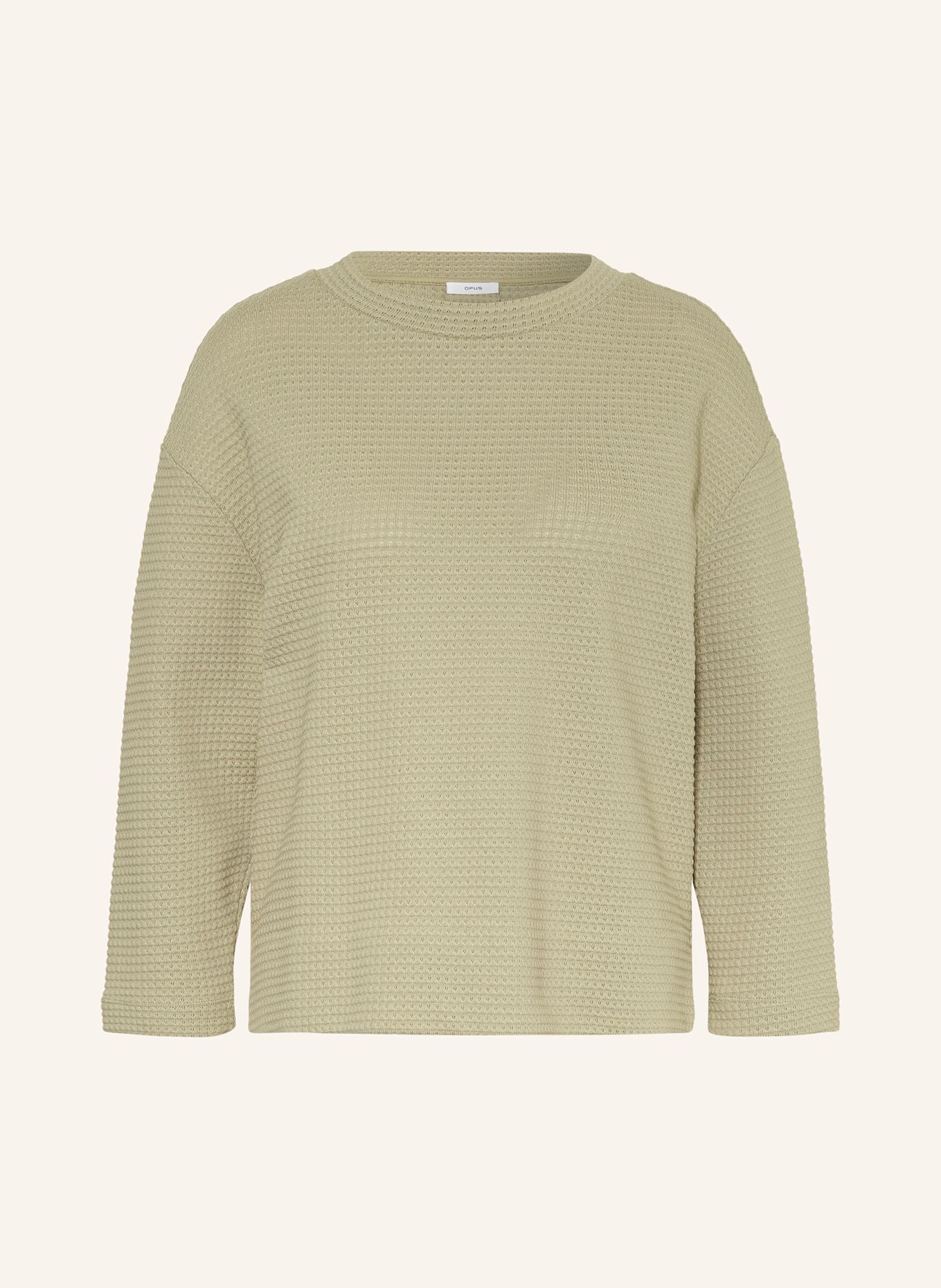 OPUS Pullover GELIX: HELLGRÜN
