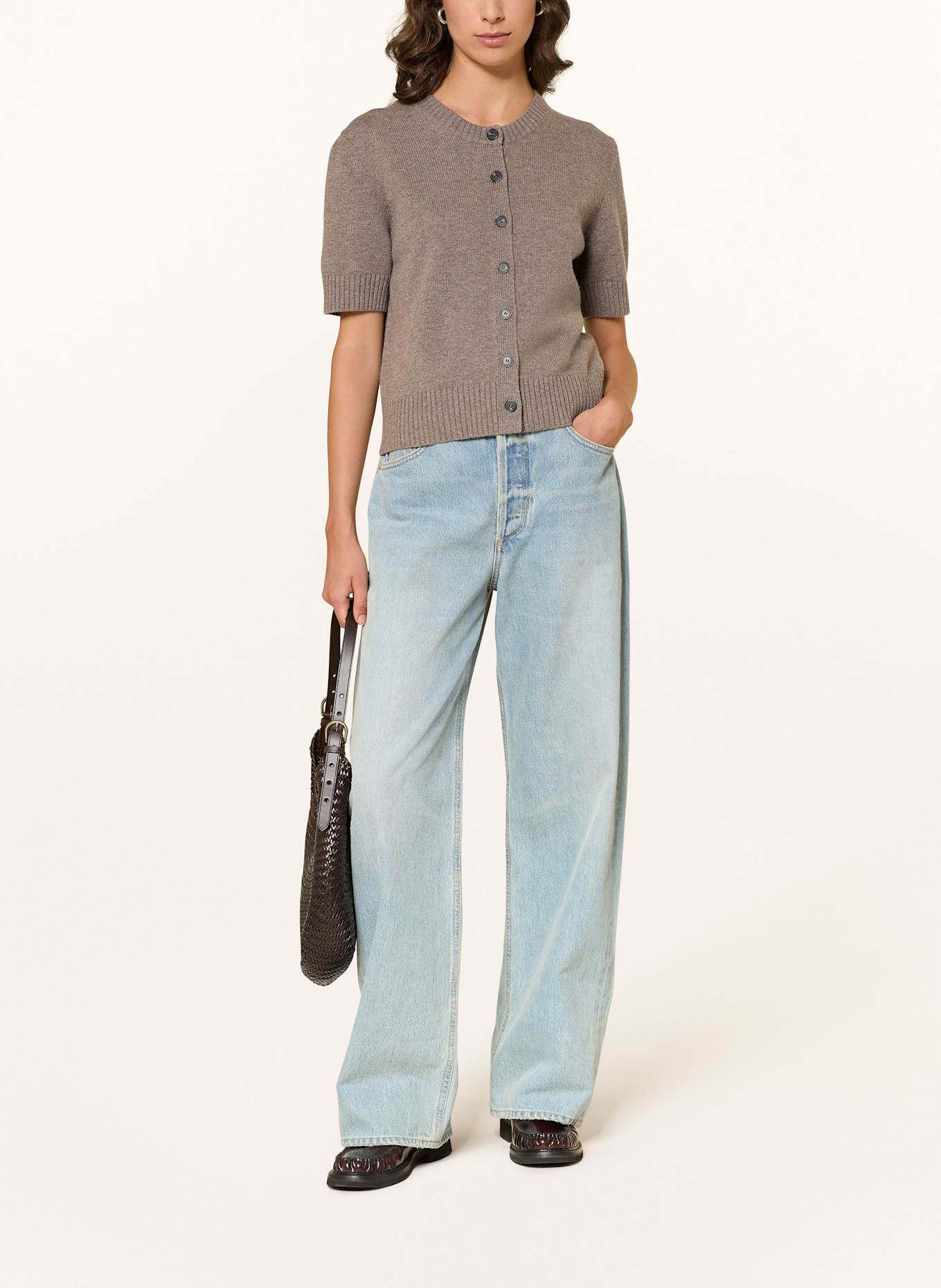 COS Strickjacke: TAUPE