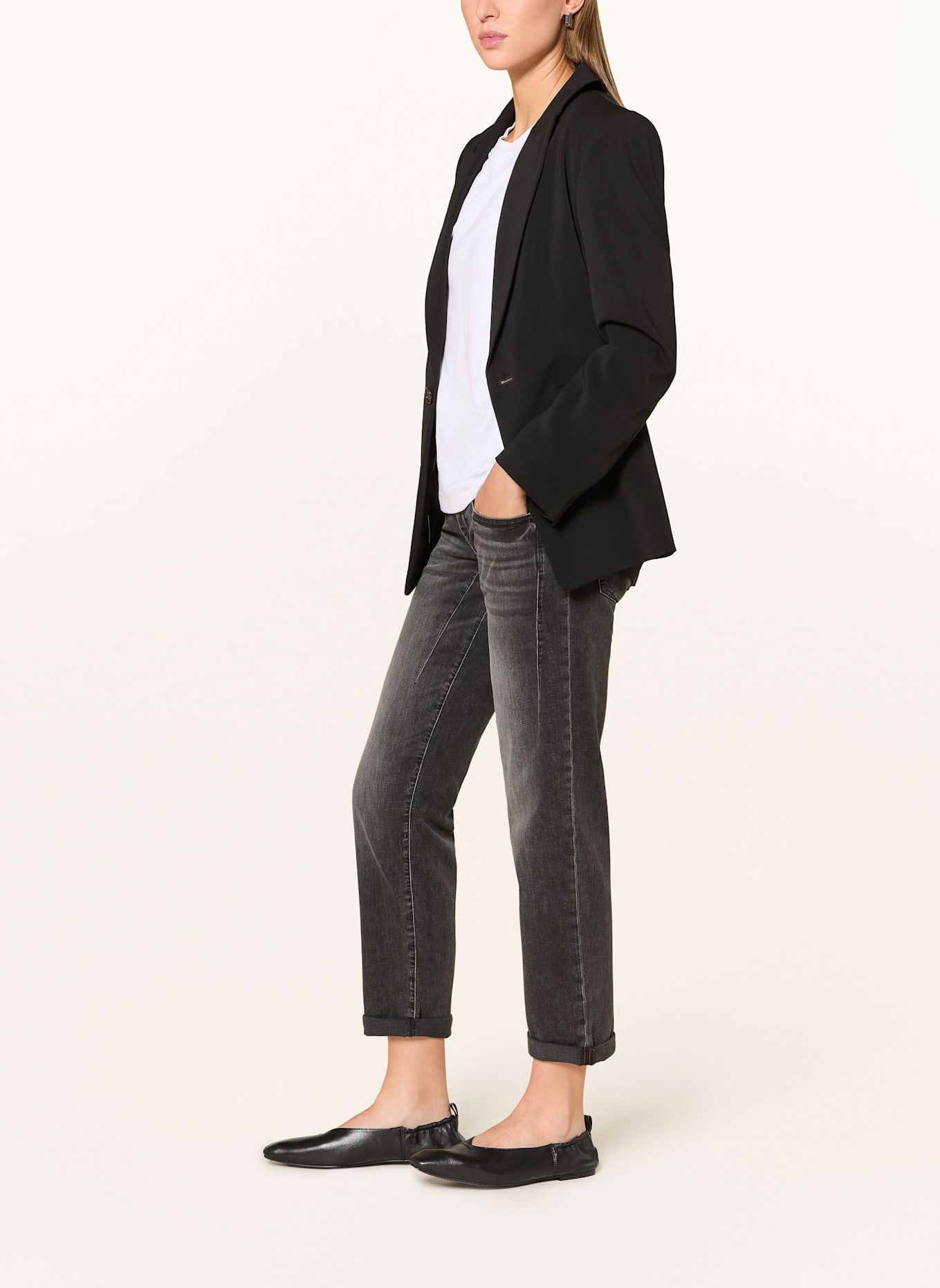 Herrlicher Mom Jeans SHYRA: 863 crow