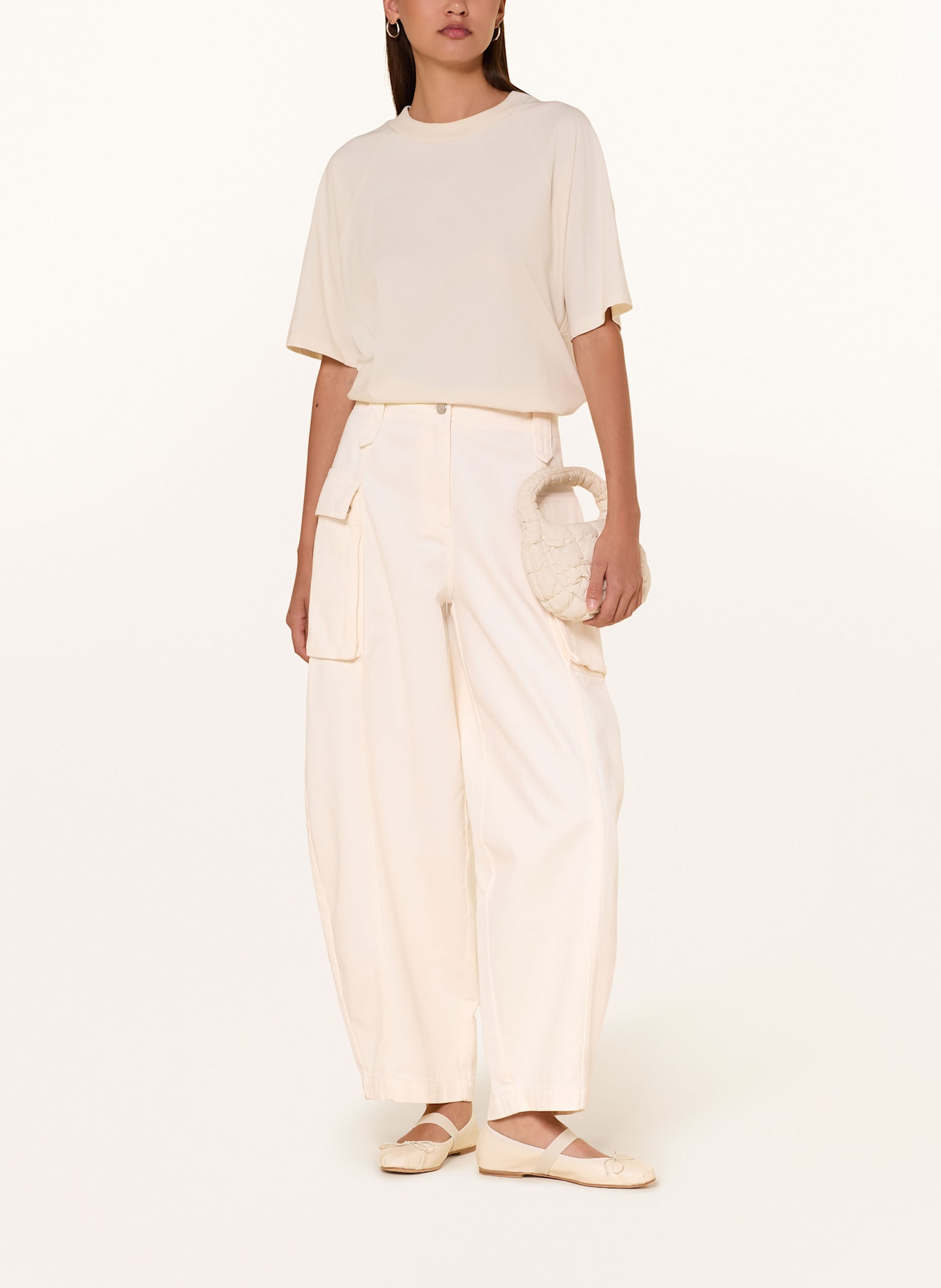 MAX & Co. Cargo pants MCOGOMMA: CREAM