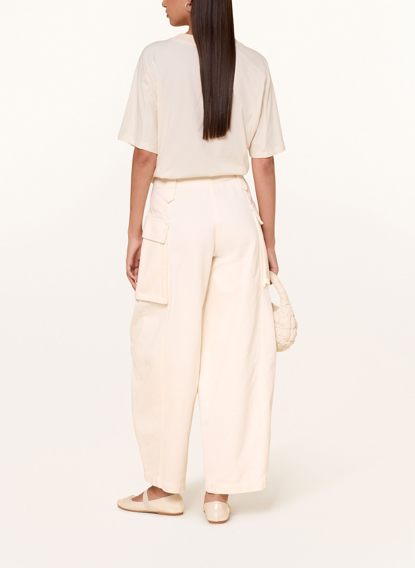 MAX & Co. Cargo pants MCOGOMMA: CREAM