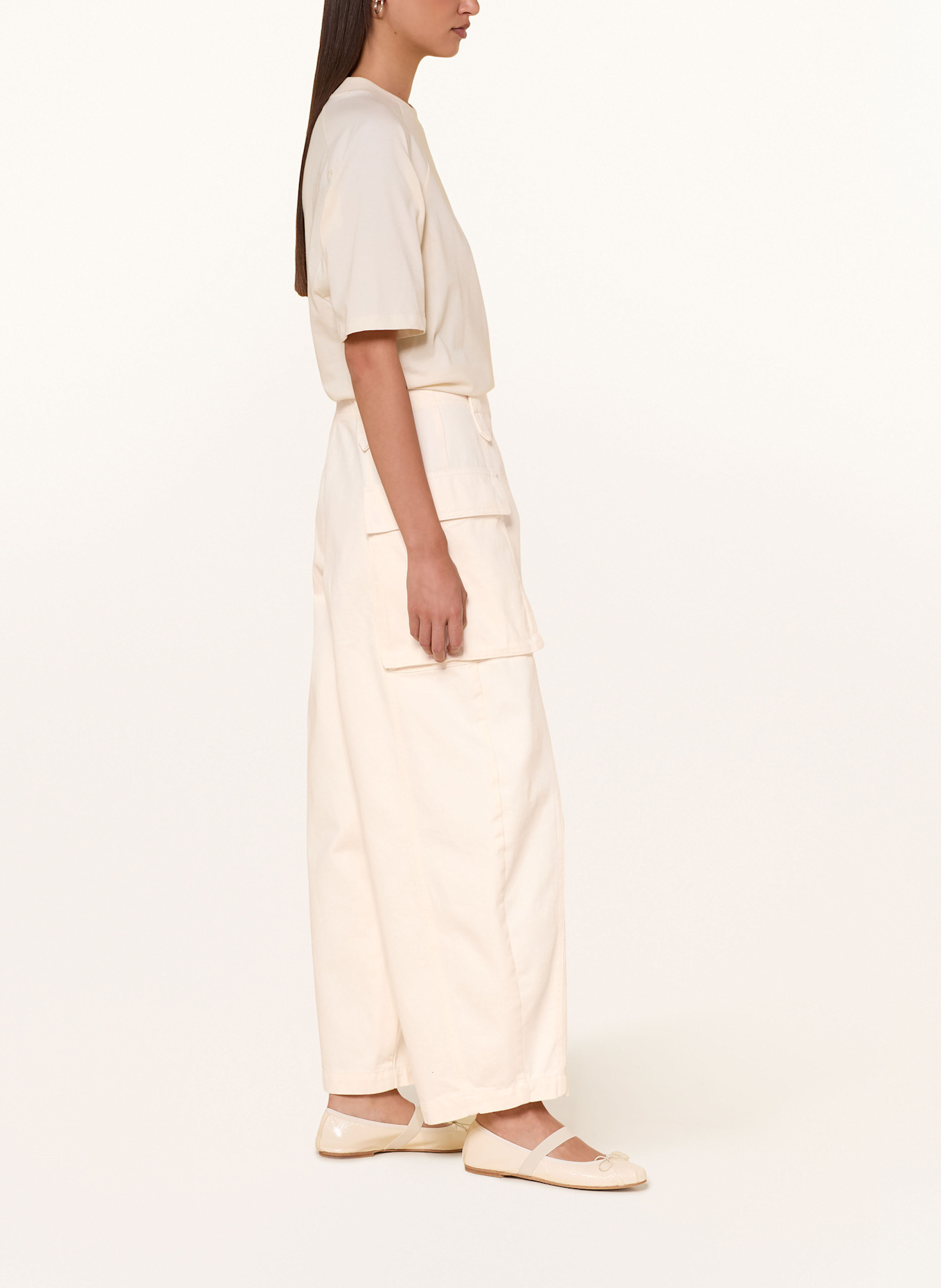 MAX & Co. Cargo pants MCOGOMMA: CREAM