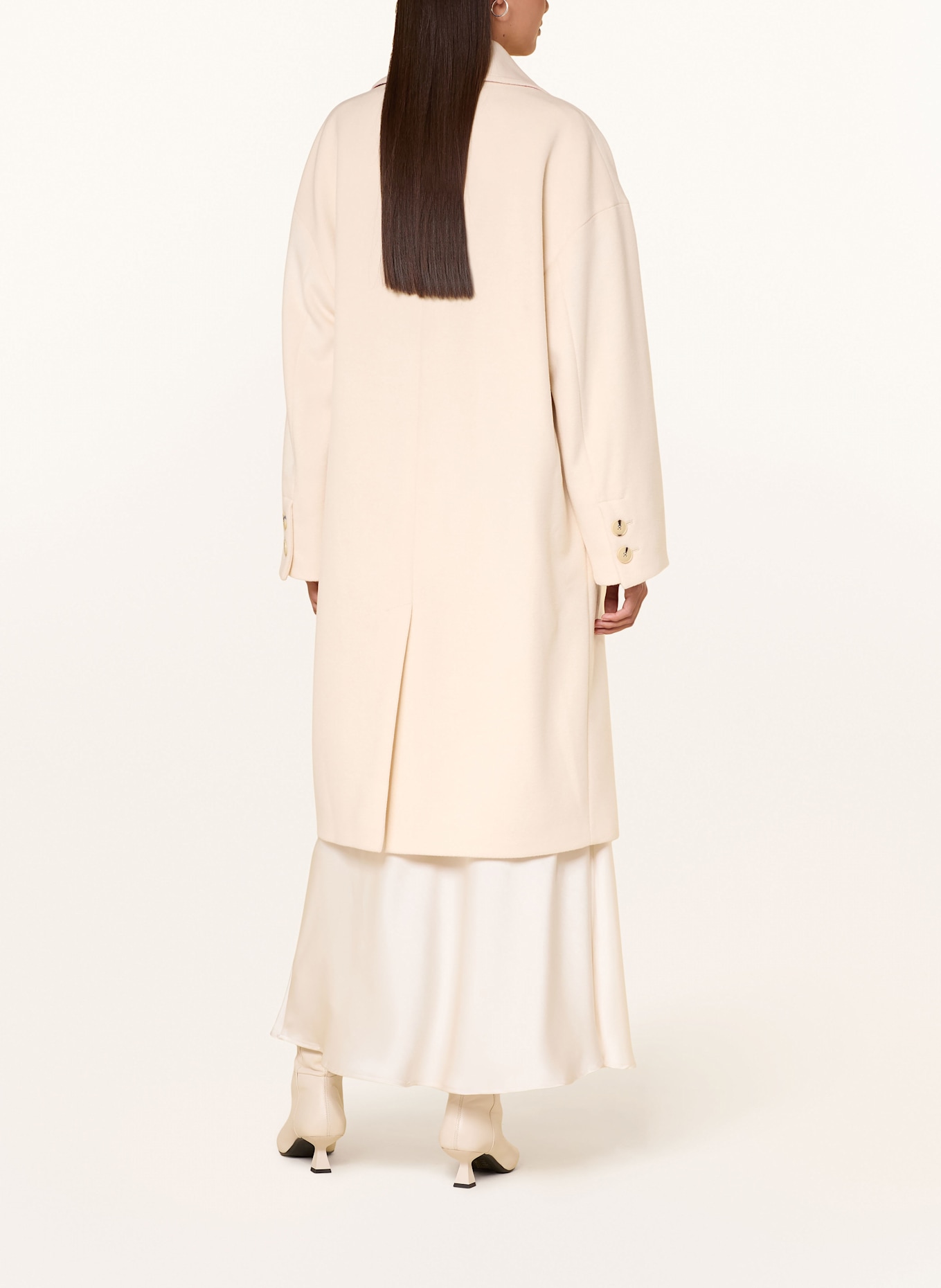 MAX & Co. Wollmantel MCOCACTUS mit Cashmere: WEISS