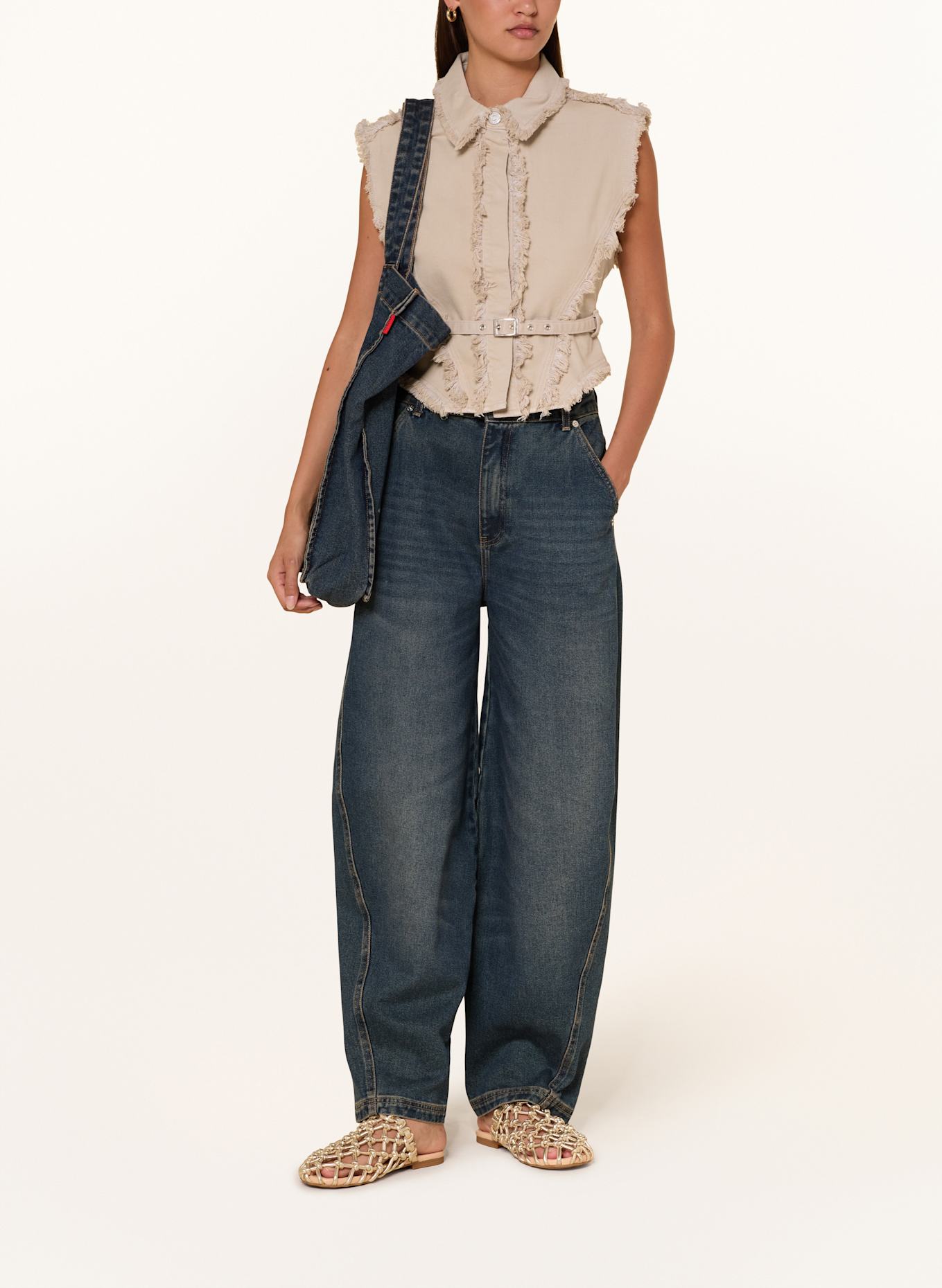 MAX & Co. Barrel Jeans MCOAEROVIA: 001 NAVY