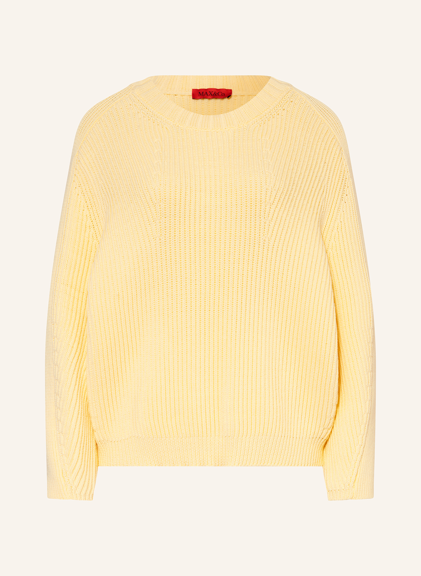 MAX & Co. Pull MCOGERANIO: JAUNE CLAIR