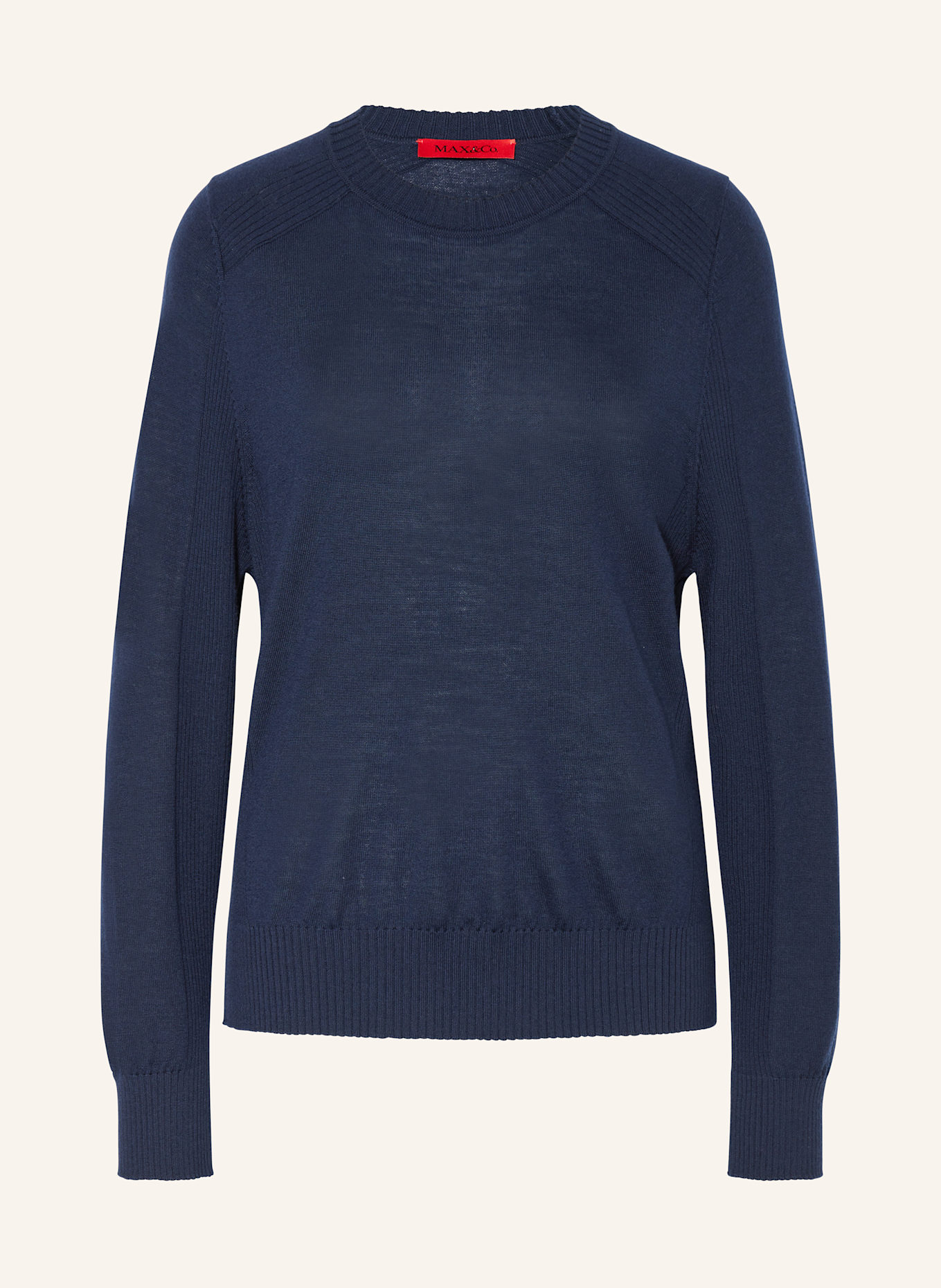 MAX & Co. Pullover MCOBERLINA: DUNKELBLAU