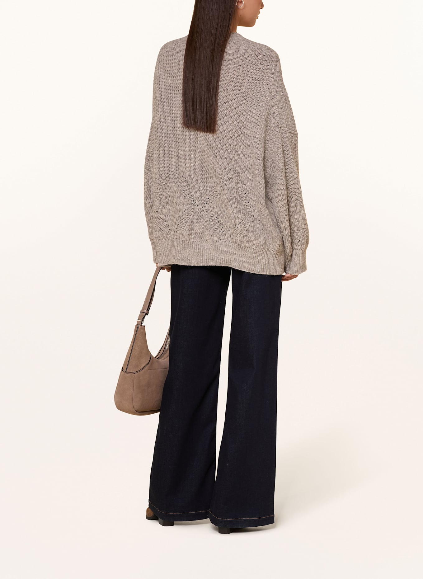 MAX & Co. Strickjacke MCOEGUALE: BEIGE