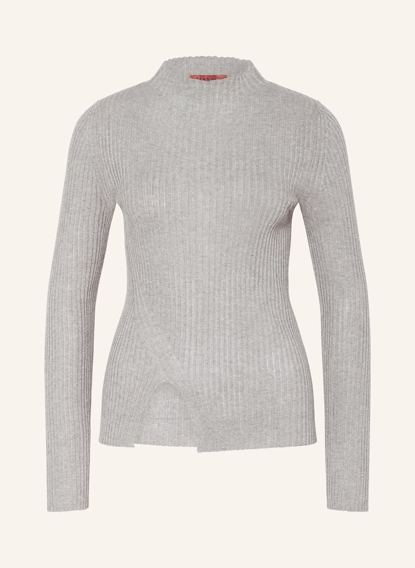 MAX & Co. Pull MCOVIRGOLA: GRIS