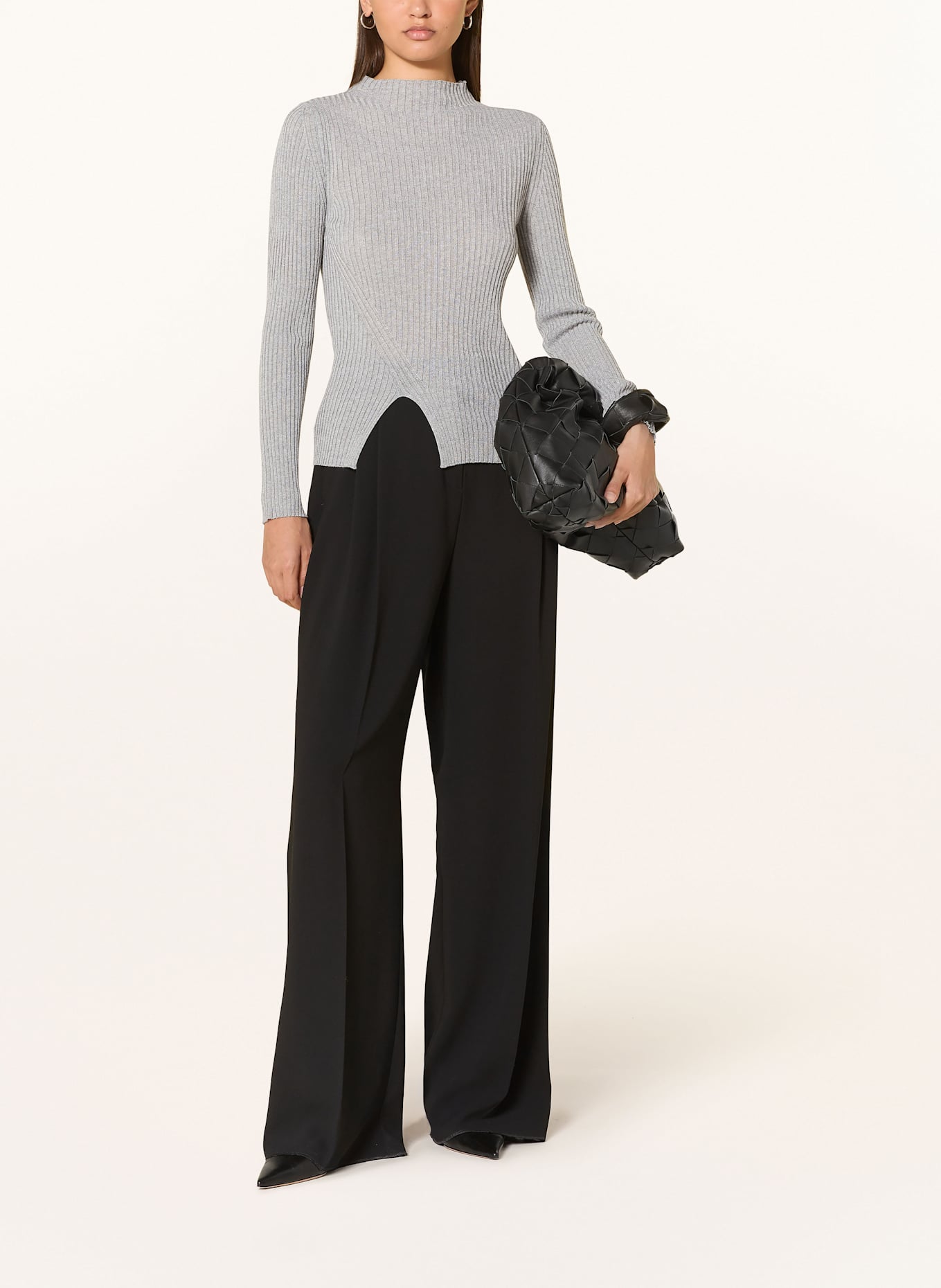 MAX & Co. Pull MCOVIRGOLA: GRIS