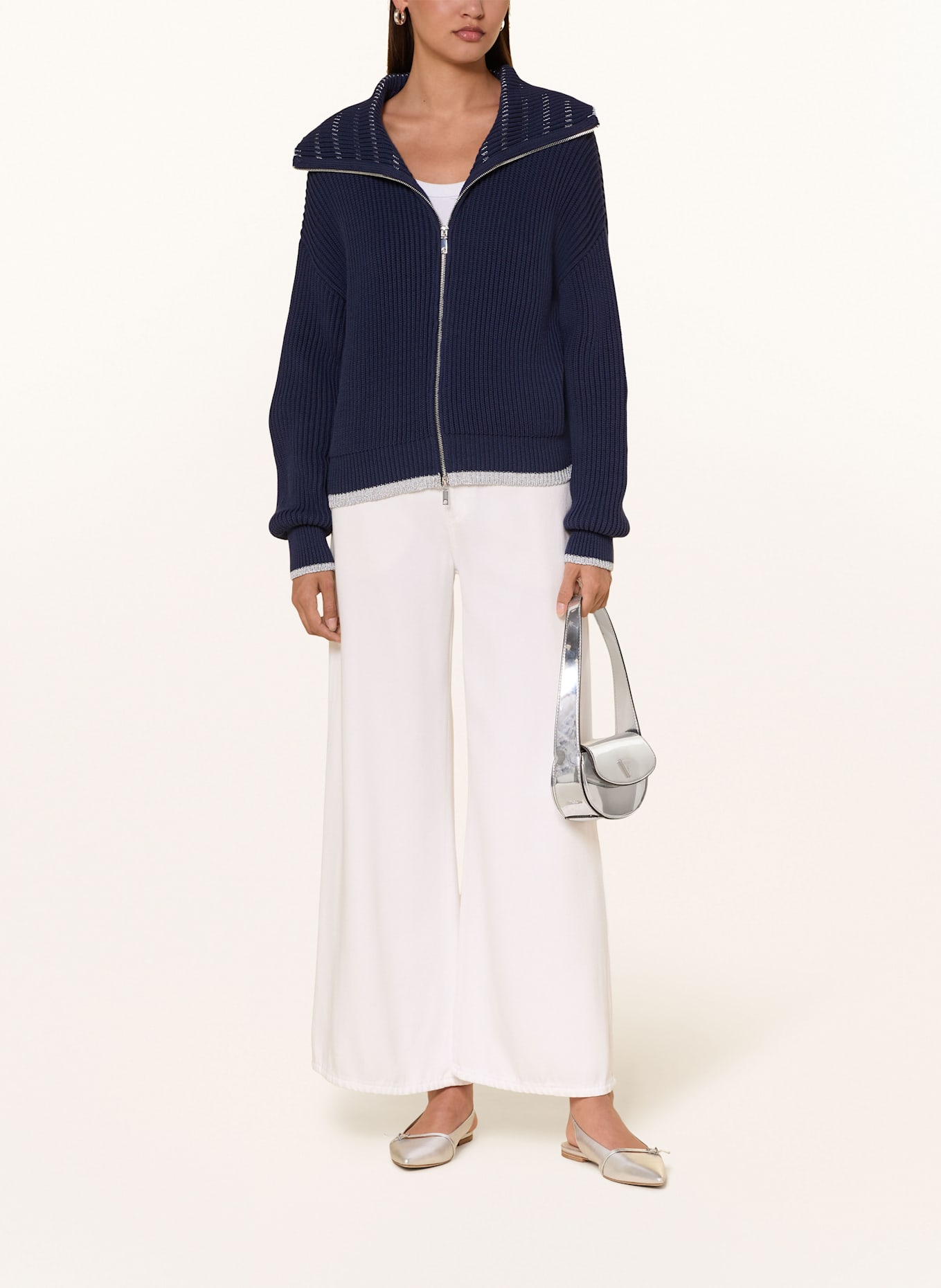 MAX & Co. Cardigan MCOQUINOA: BLEU FONCÉ